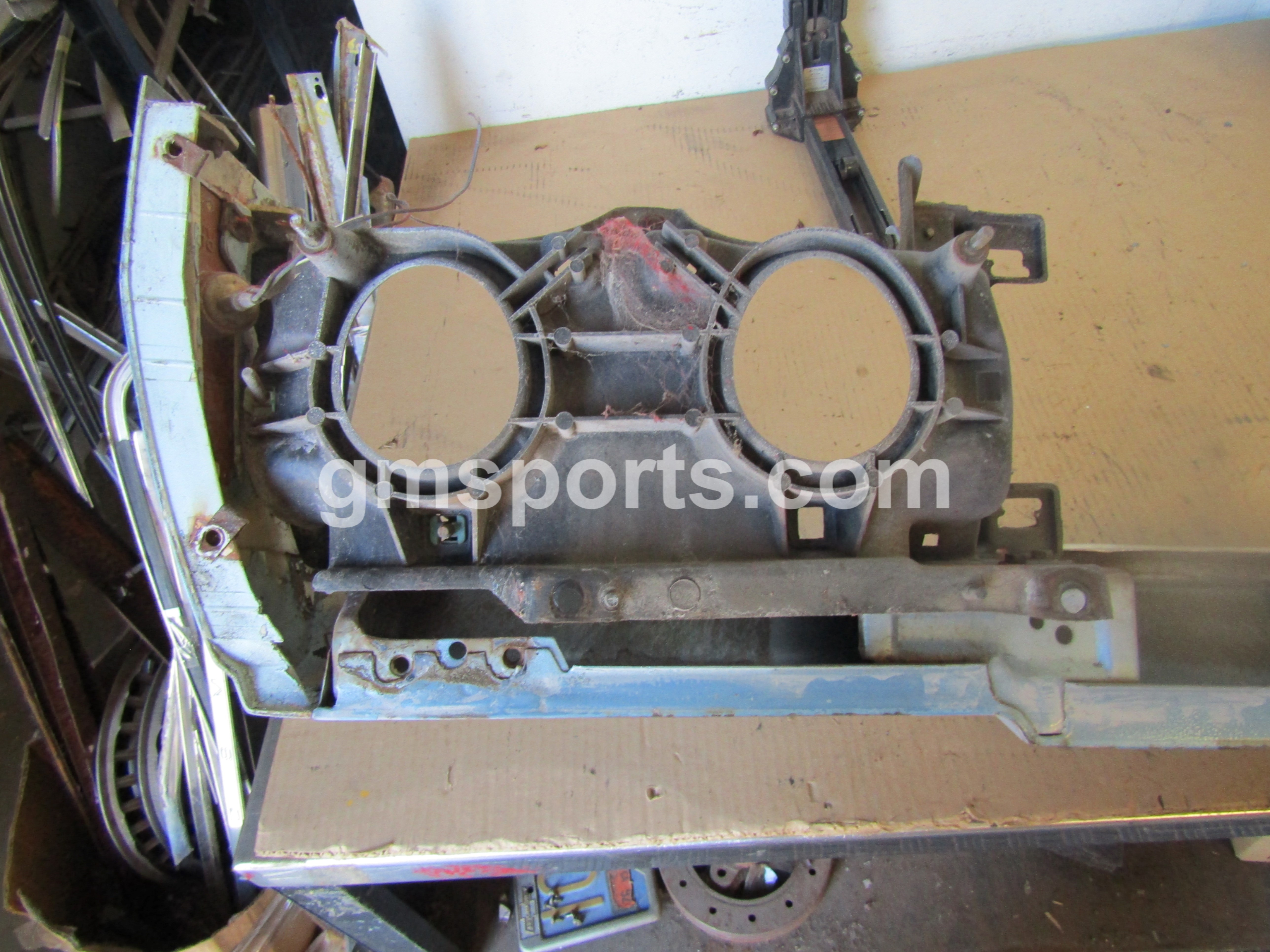 1977 1978 Chevrolet Impala Header Panel with Fender Extensions