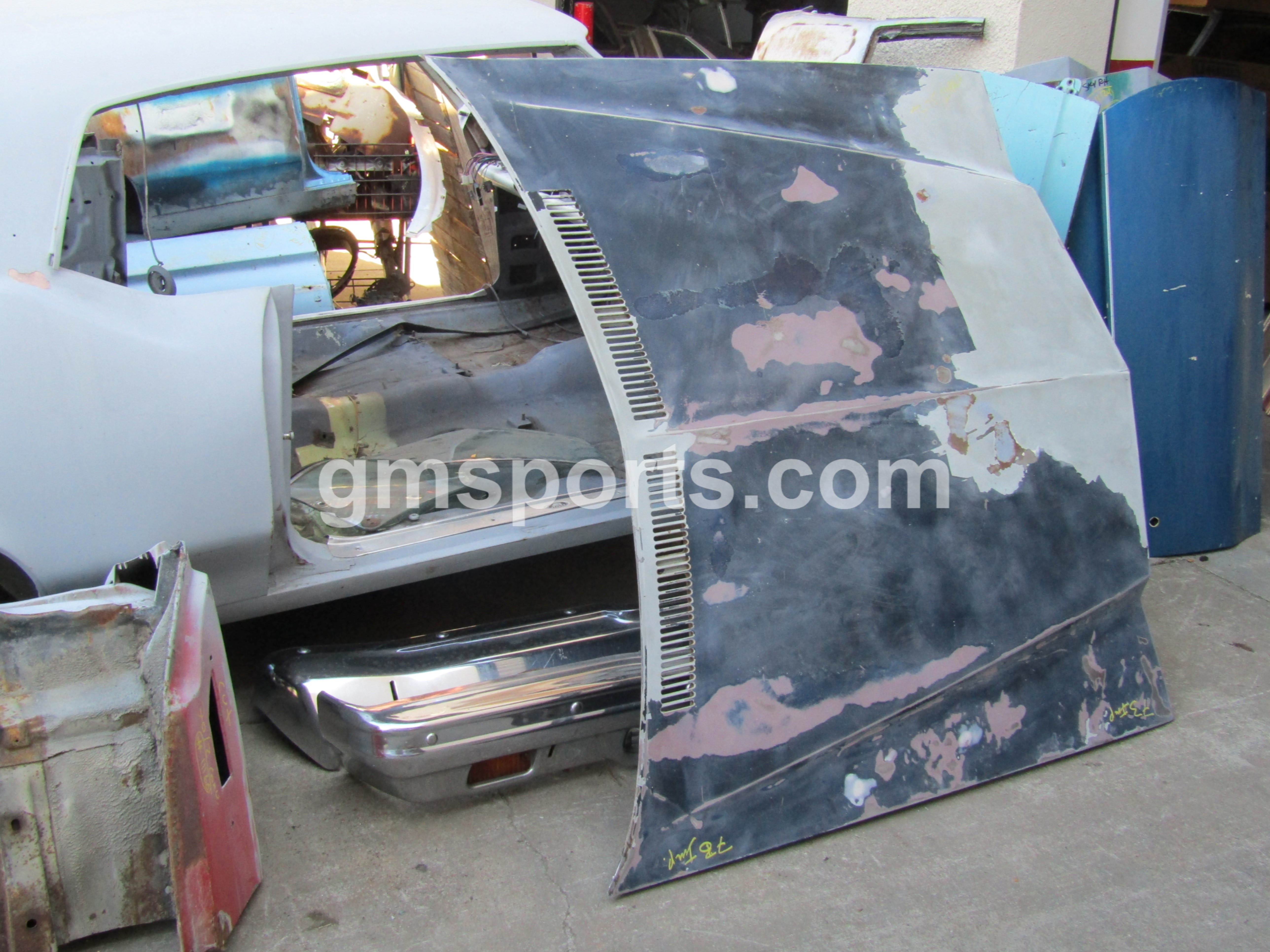 1973,1974, 1975, Chevrolet, Impala, Hood,