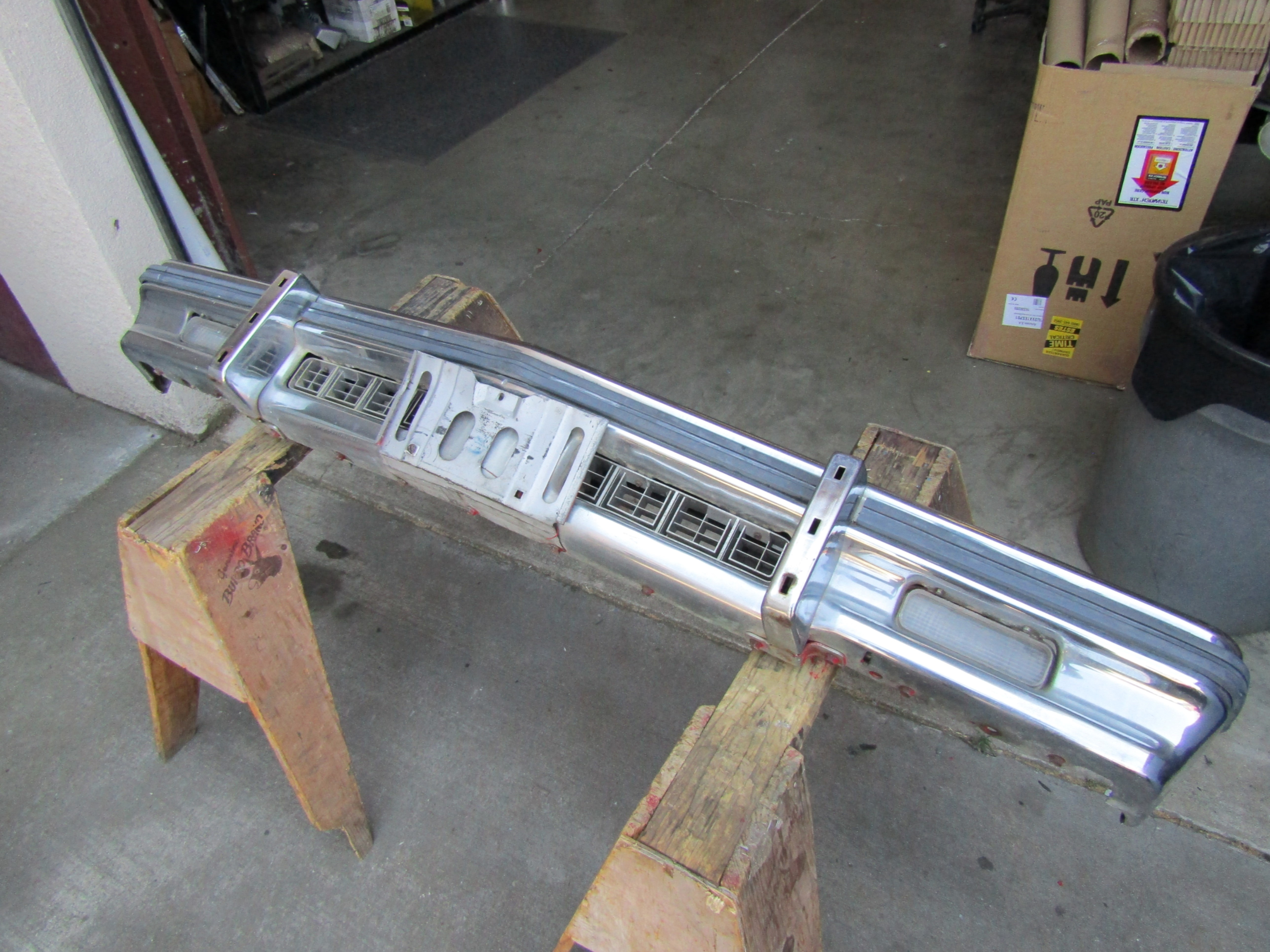 1977, 1978, 1979, Chevrolet, Impala, Caprice, Front, Bumper,