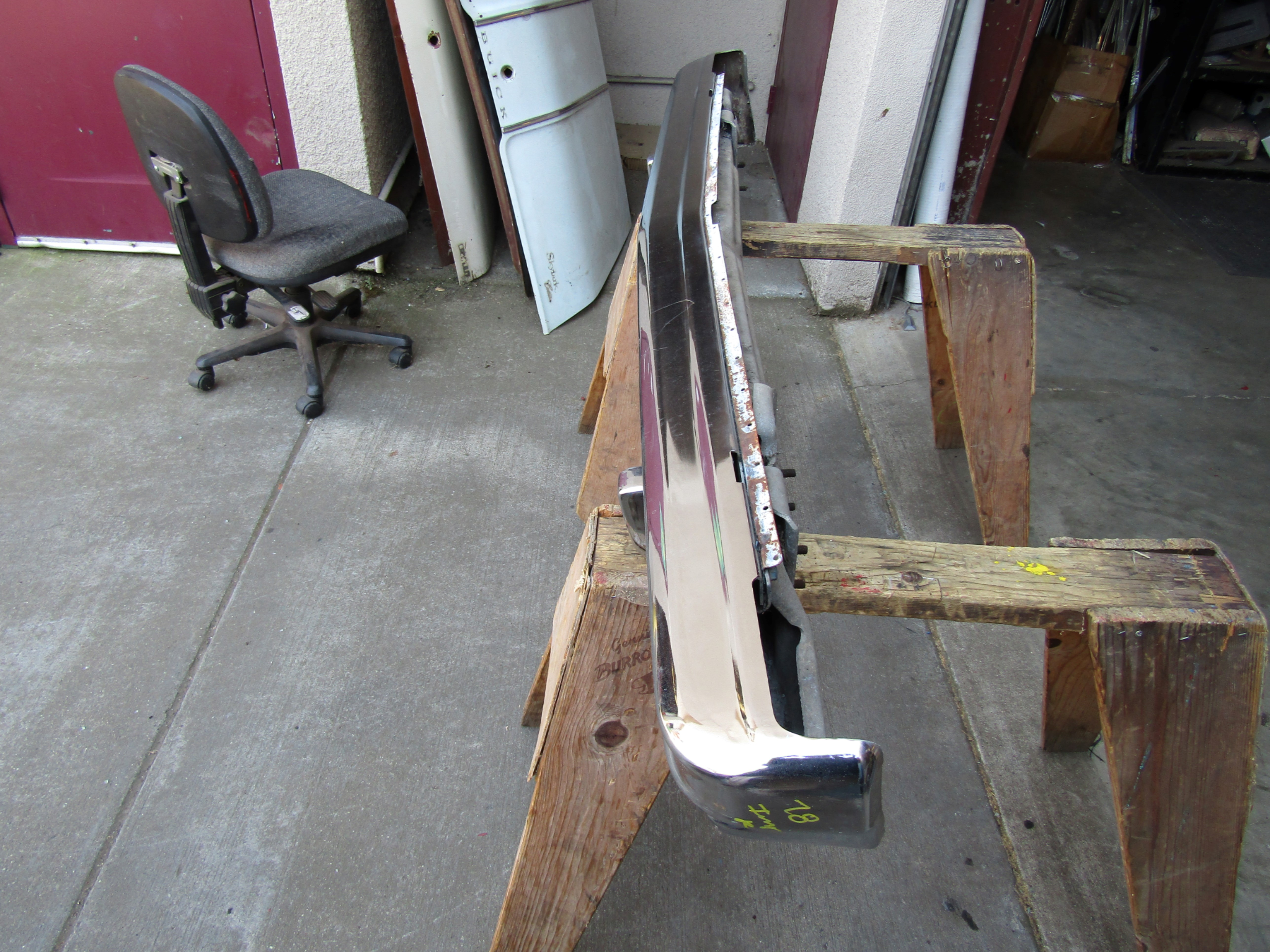 1977, 1978, 1979, Chevrolet, Impala, Caprice, Bumper,
