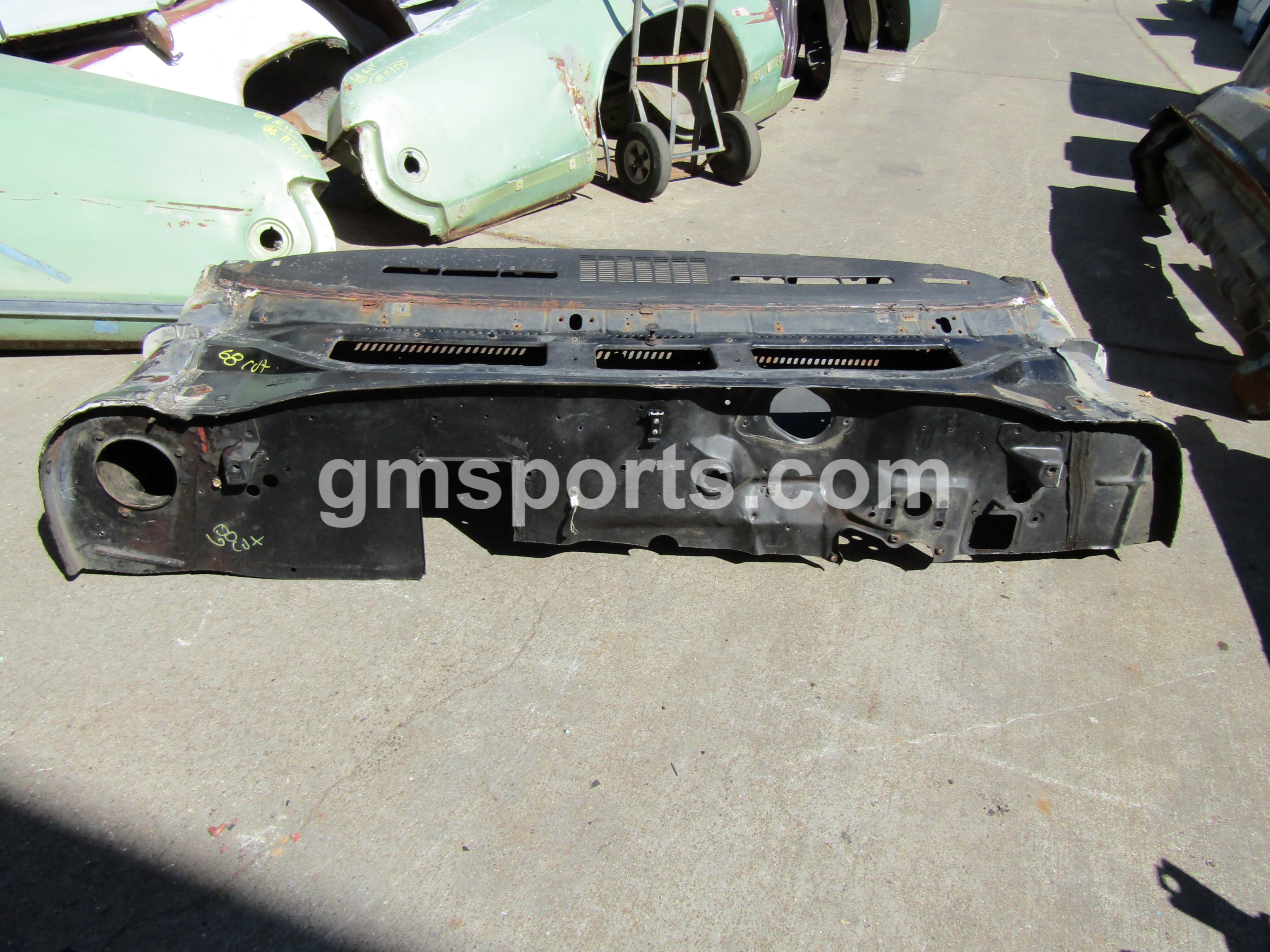 1968, Oldsmobile, Cutlass, Cowl, Section,