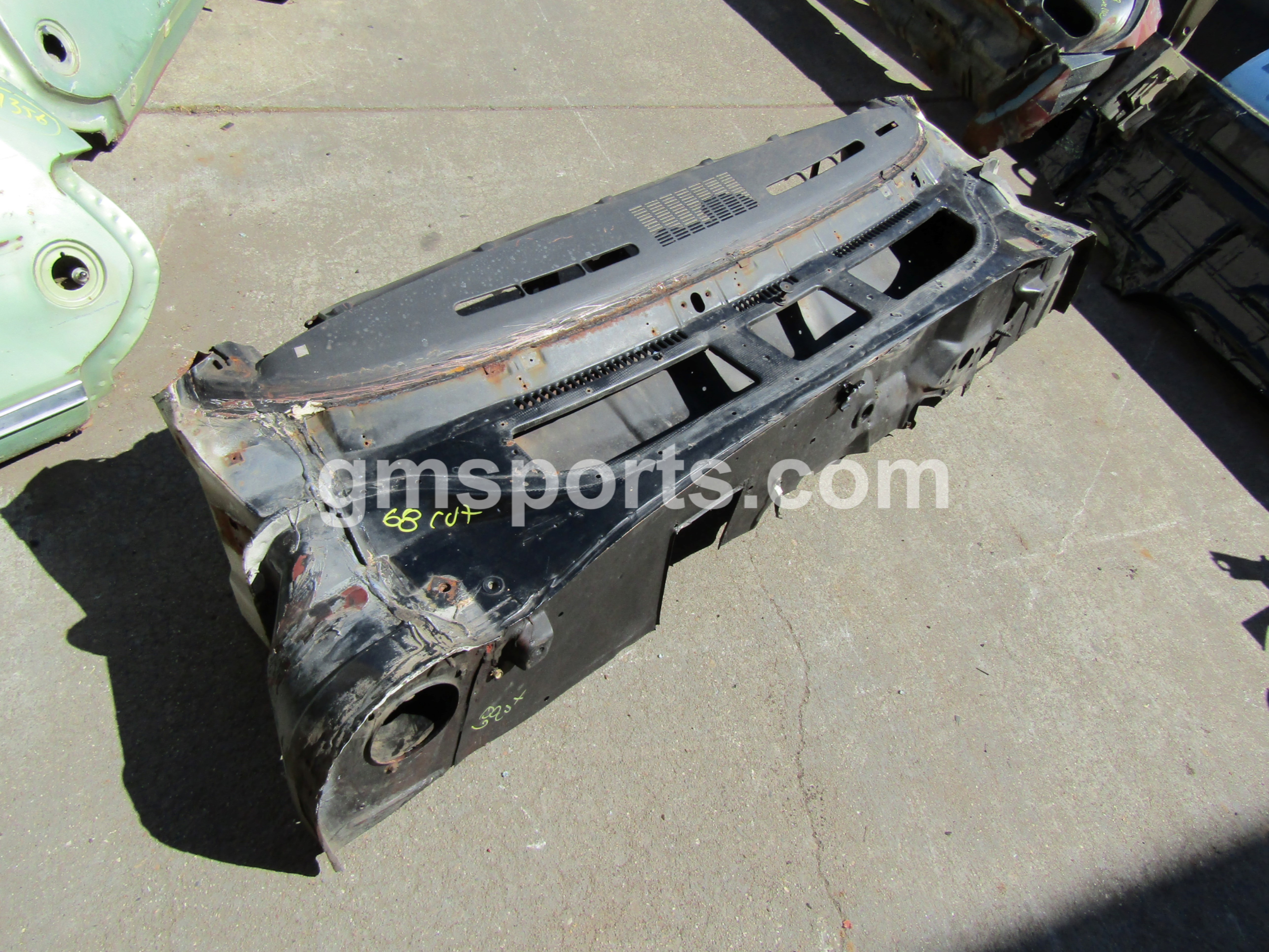 1968, Oldsmobile, Cutlass, Cowl, Section,
