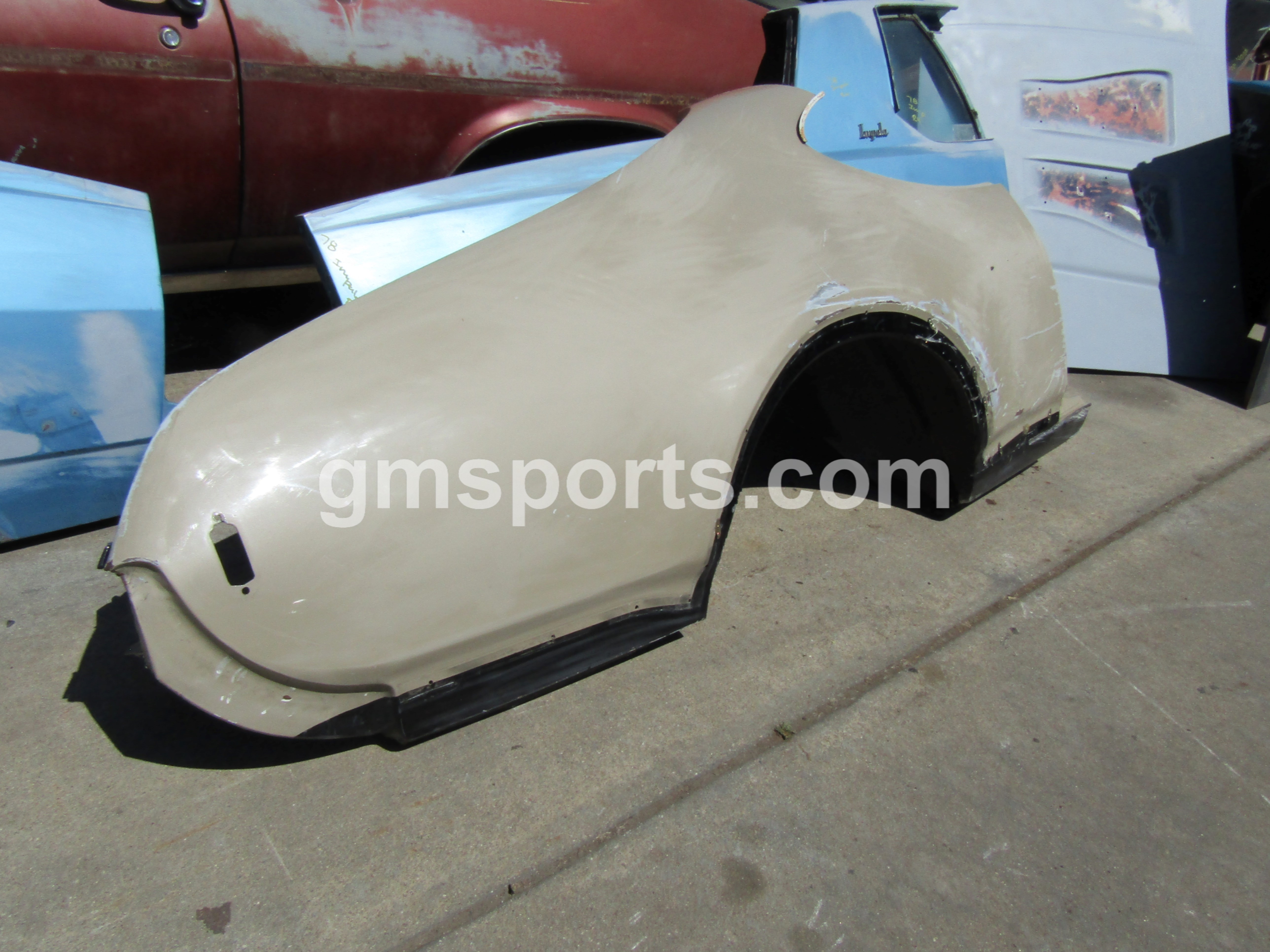 1968, Oldsmobile, Cutlass, 2, Door, Right, Quarter, Panel,