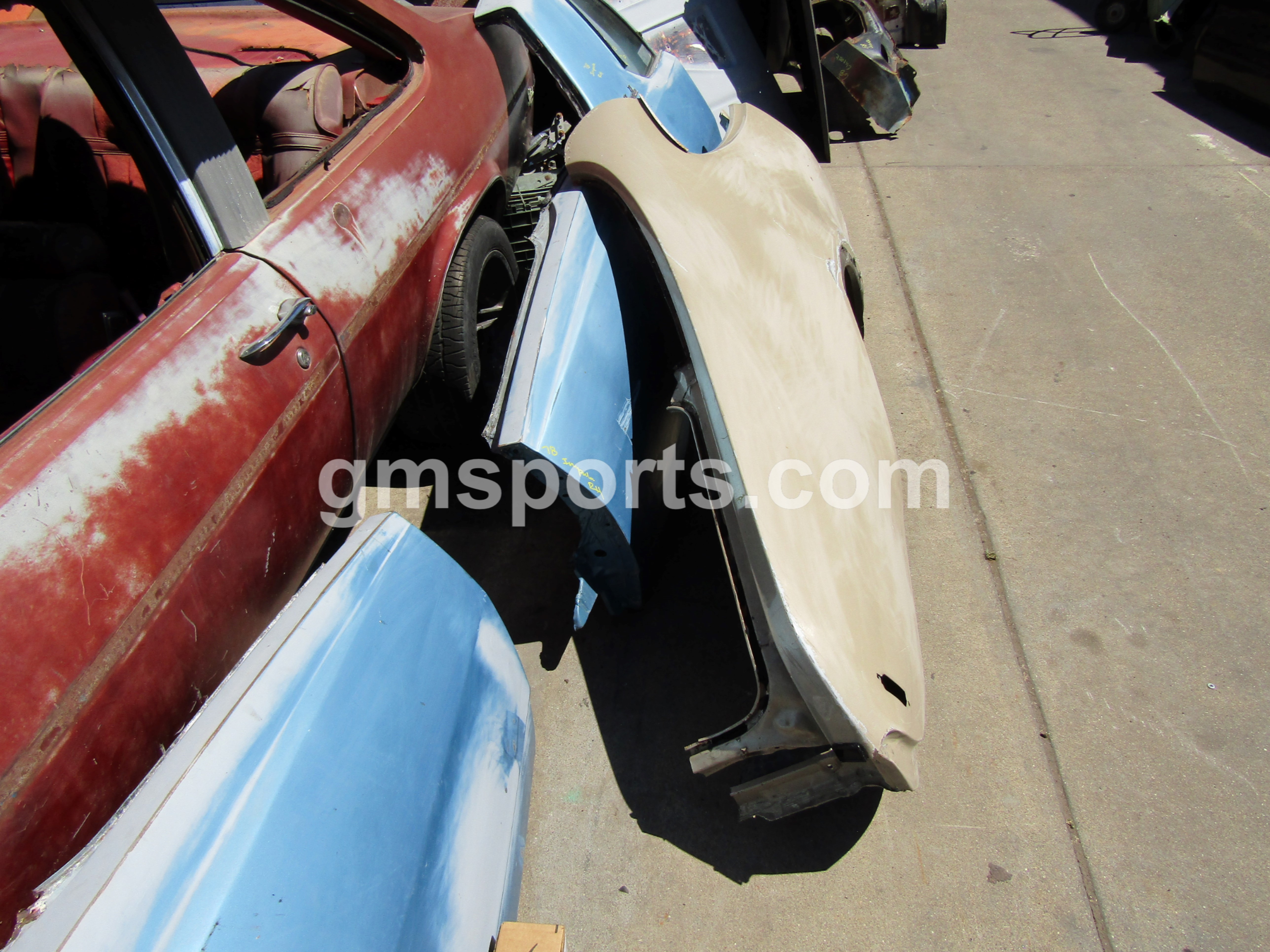 1968, Oldsmobile, Cutlass, 2, Door, Right, Quarter, Panel,