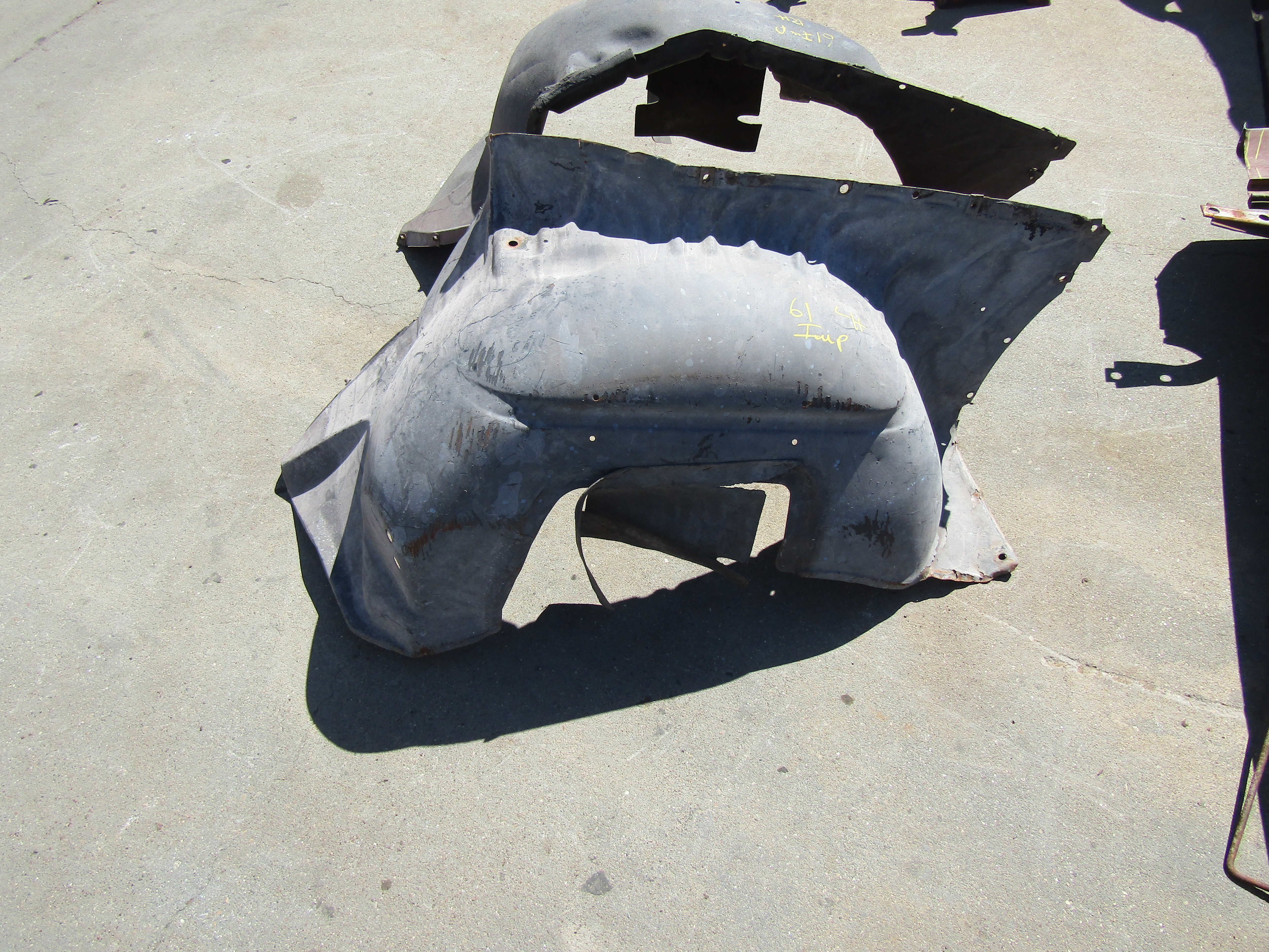 1961, Chevrolet, Impala, Left, and, Right, Inner, Fender,