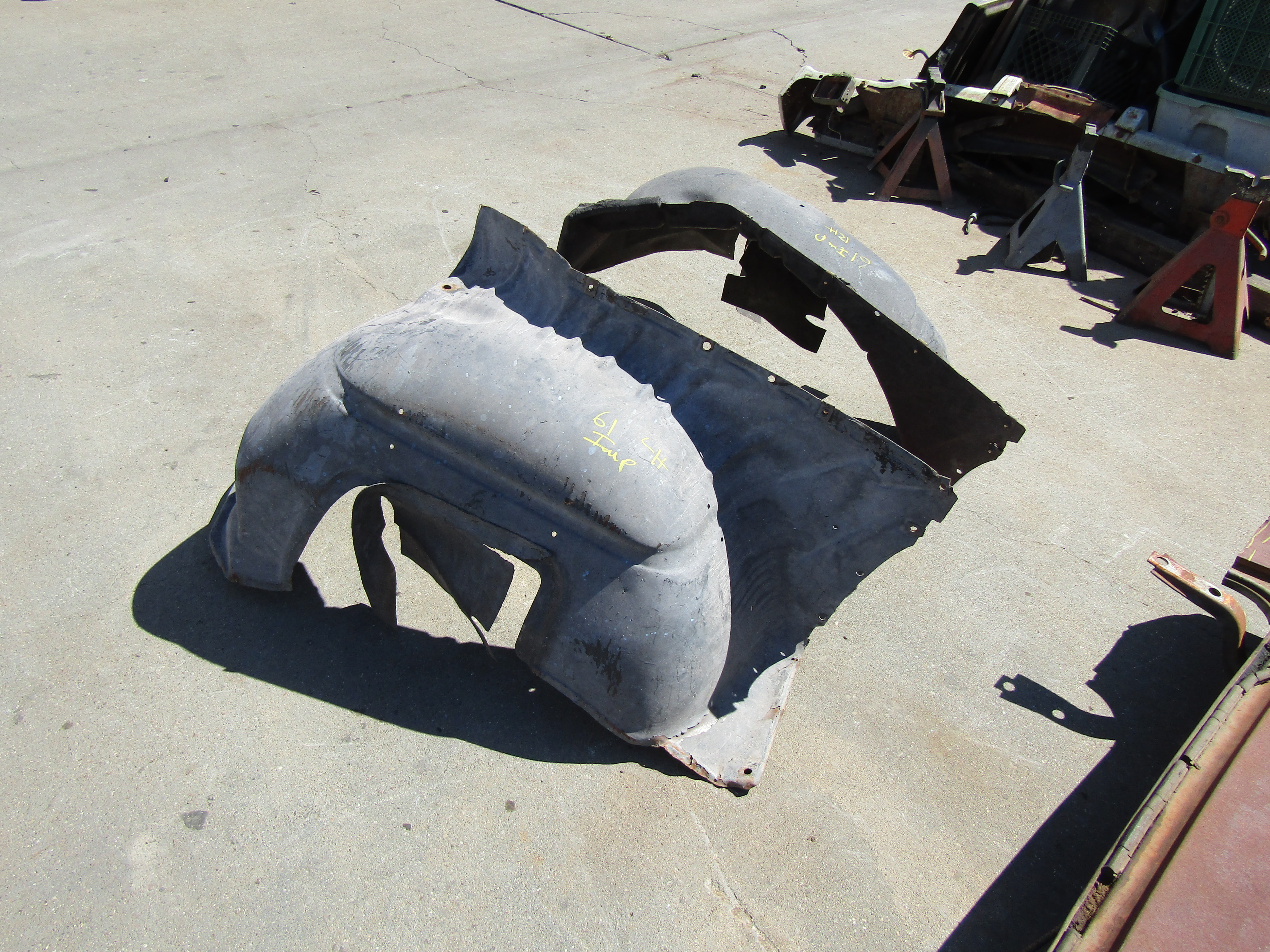 1961, Chevrolet, Impala, Left, and, Right, Inner, Fender,