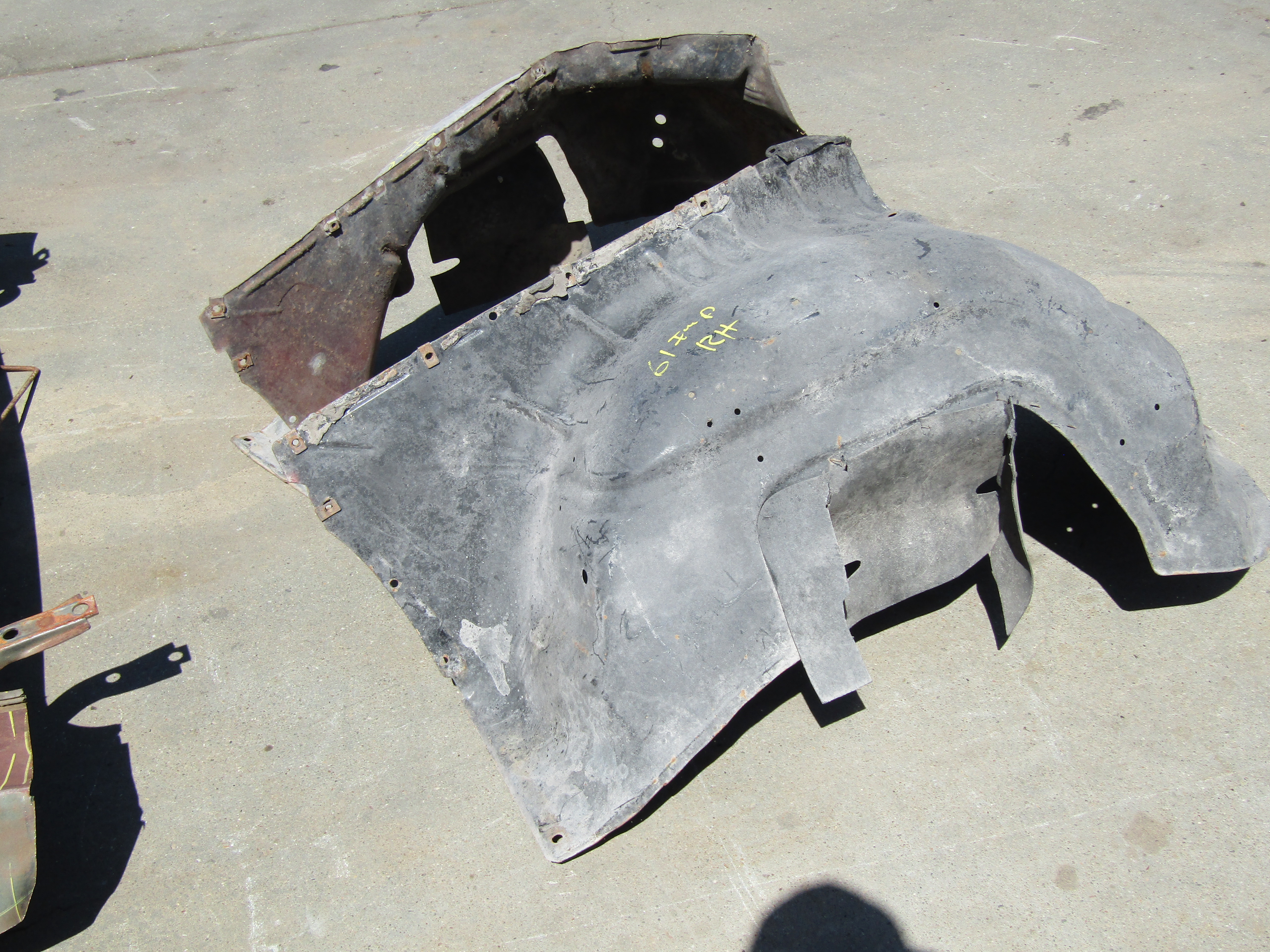 1961, Chevrolet, Impala, Left, and, Right, Inner, Fender,