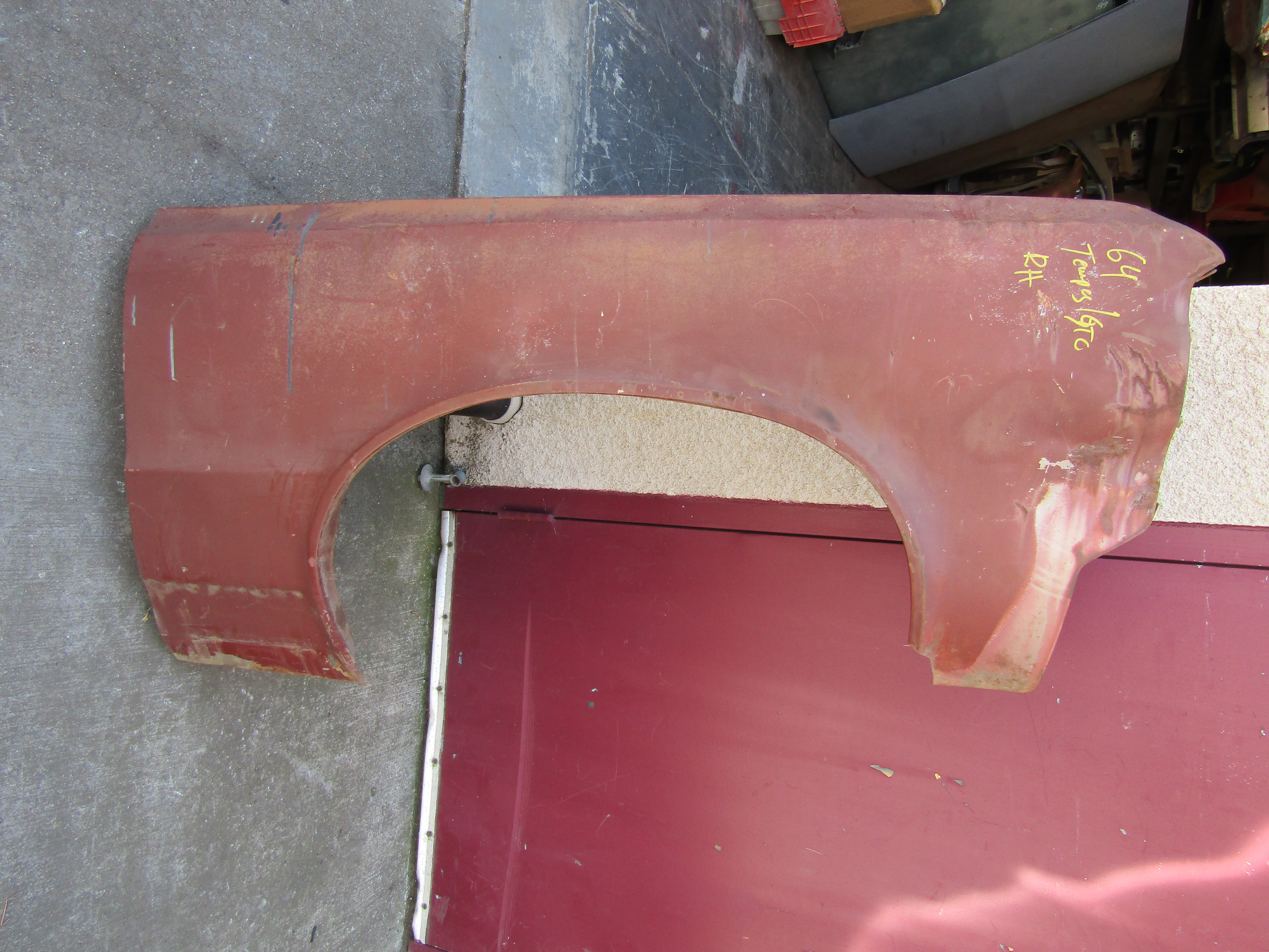 1964, Pontiac, GTO, Lemans, Right, Fender,