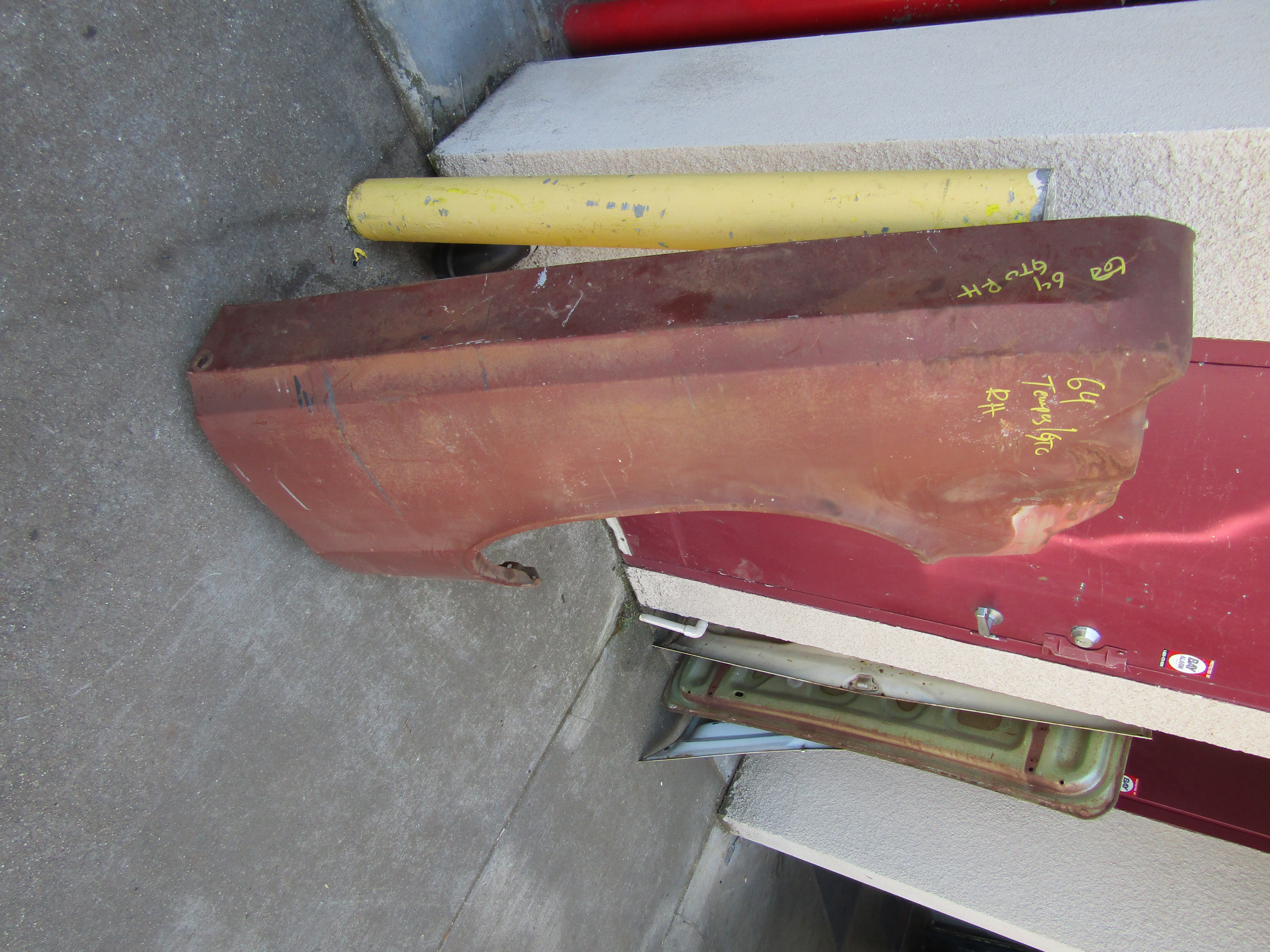 1964, Pontiac, GTO, Lemans, Right, Fender,