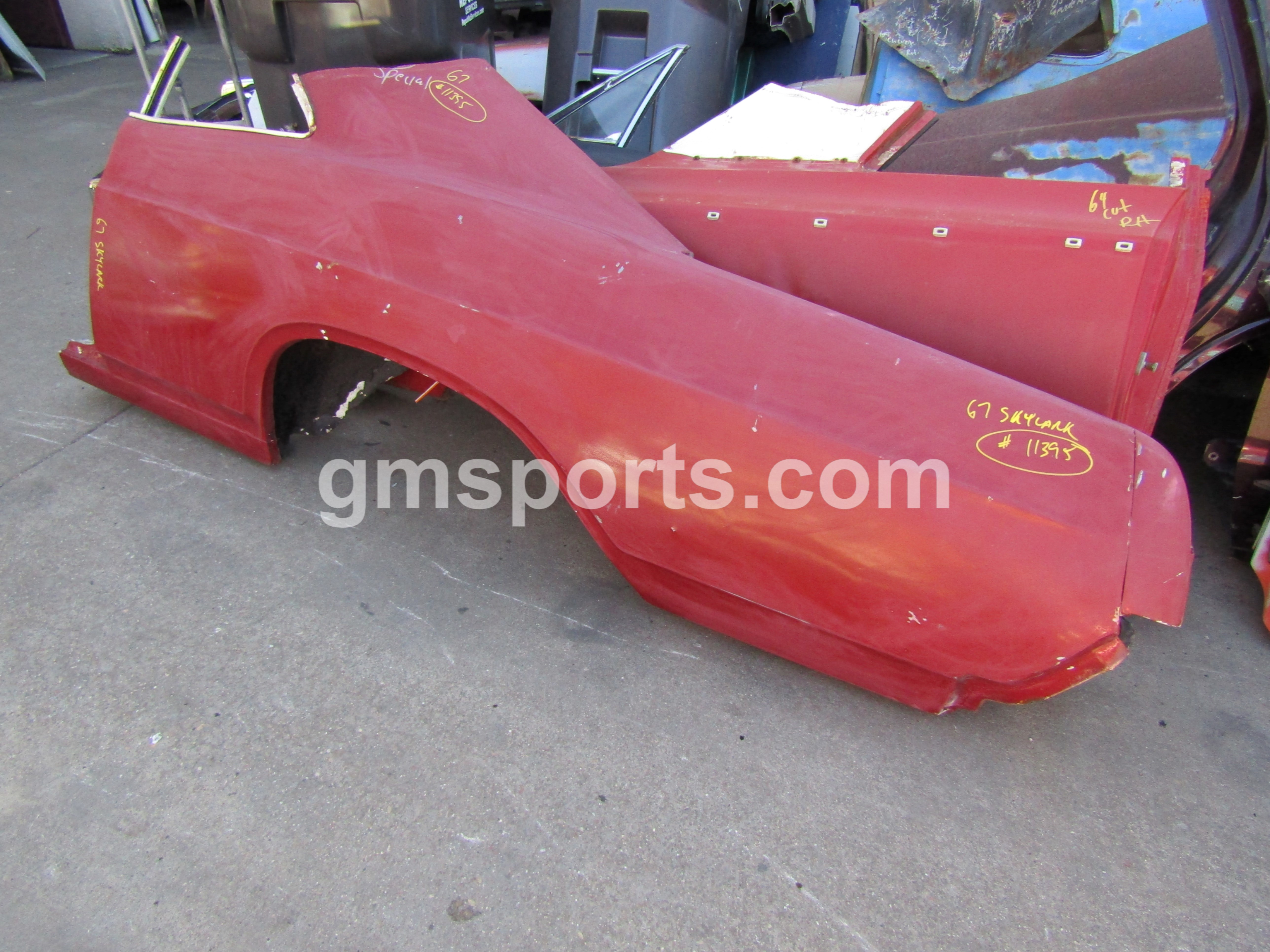 1967, 1966, Buick, Skylark, left, quarter, Panel