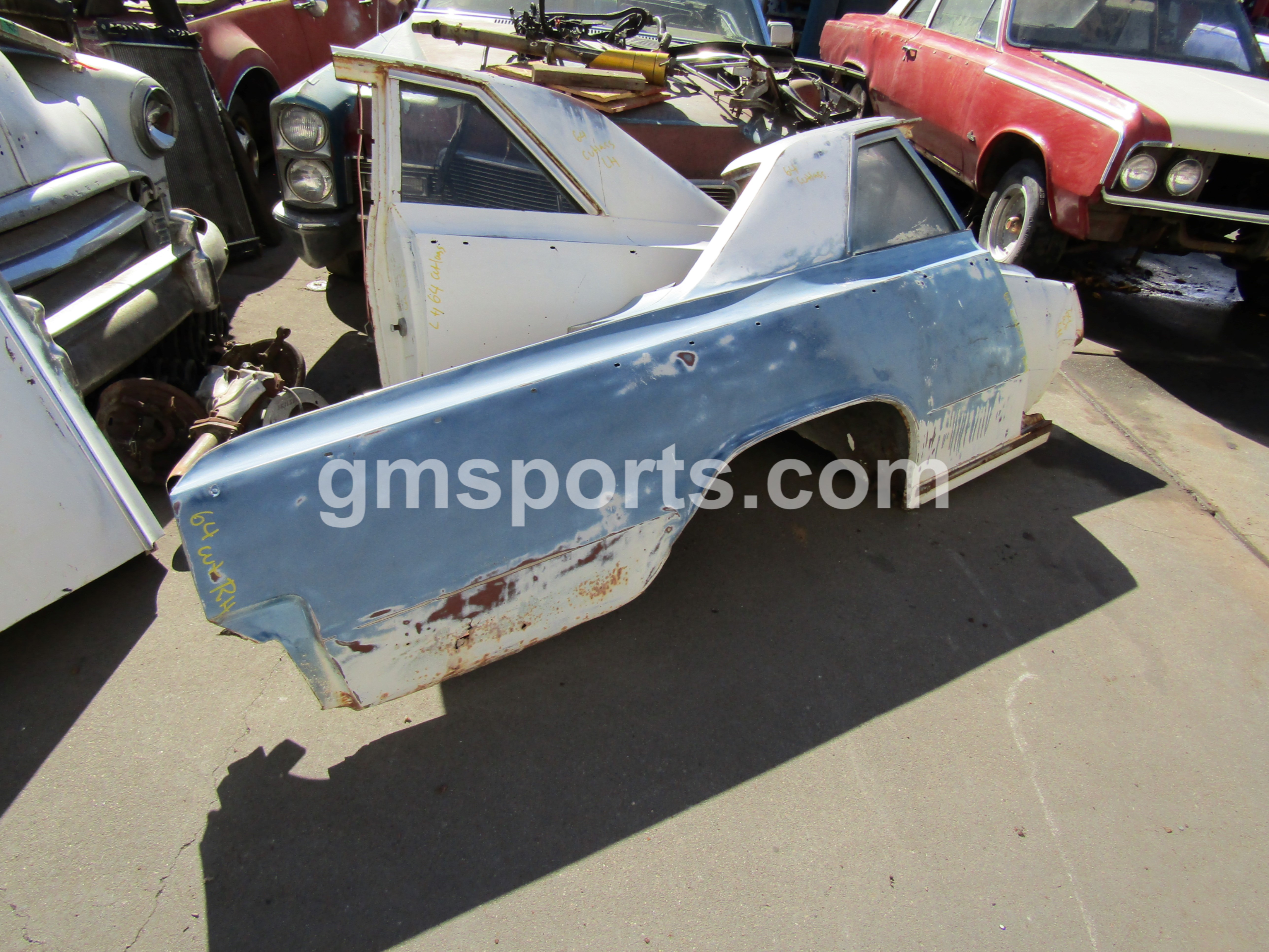 1964, Oldsmobile, Cutlass, Left, and, Right, Quarter, Panels,panel,