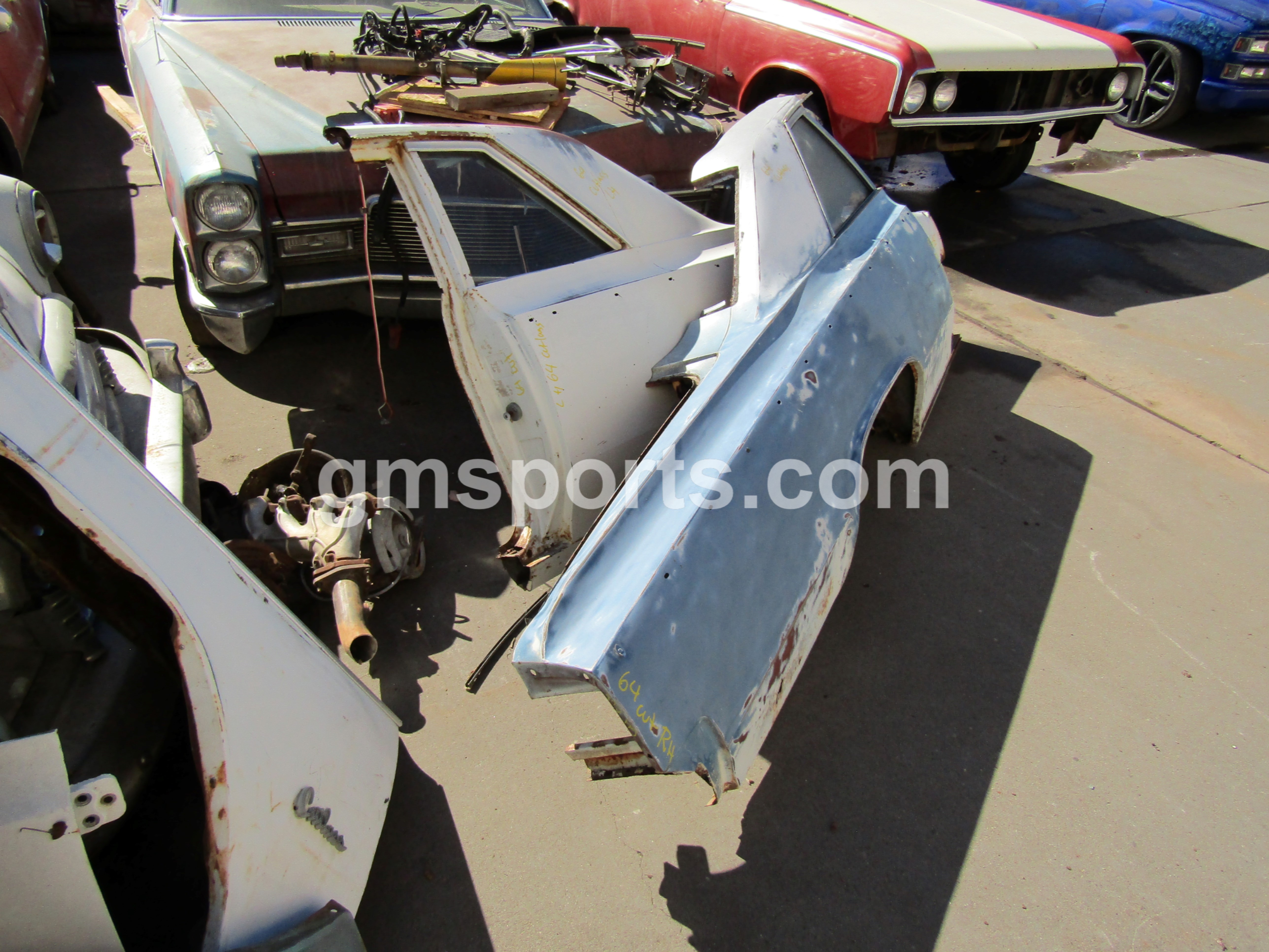 1964, Oldsmobile, Cutlass, Left, and, Right, Quarter, Panels,panel,