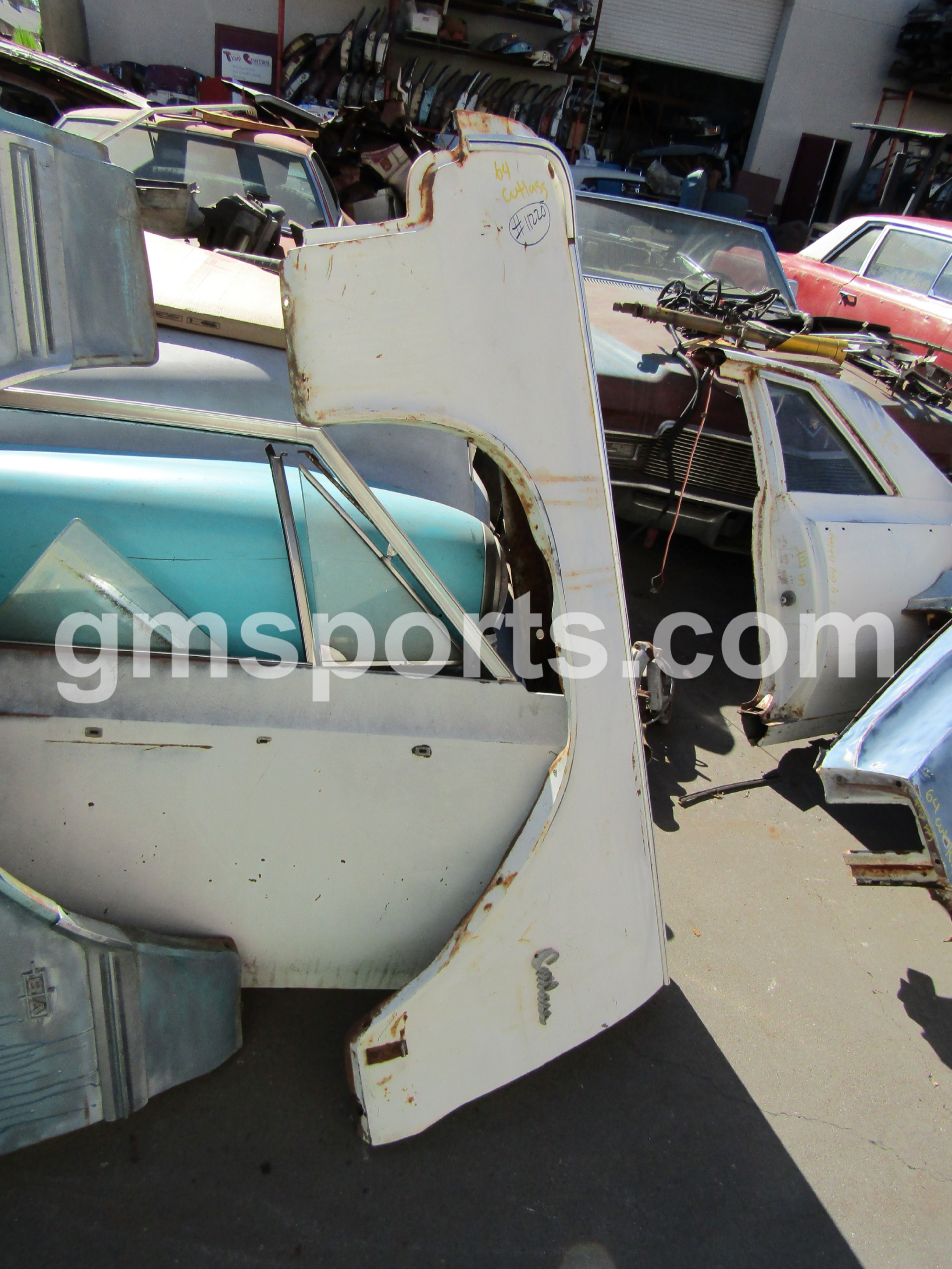 1964, Oldsmobile, Cutlass, Left, Fender,