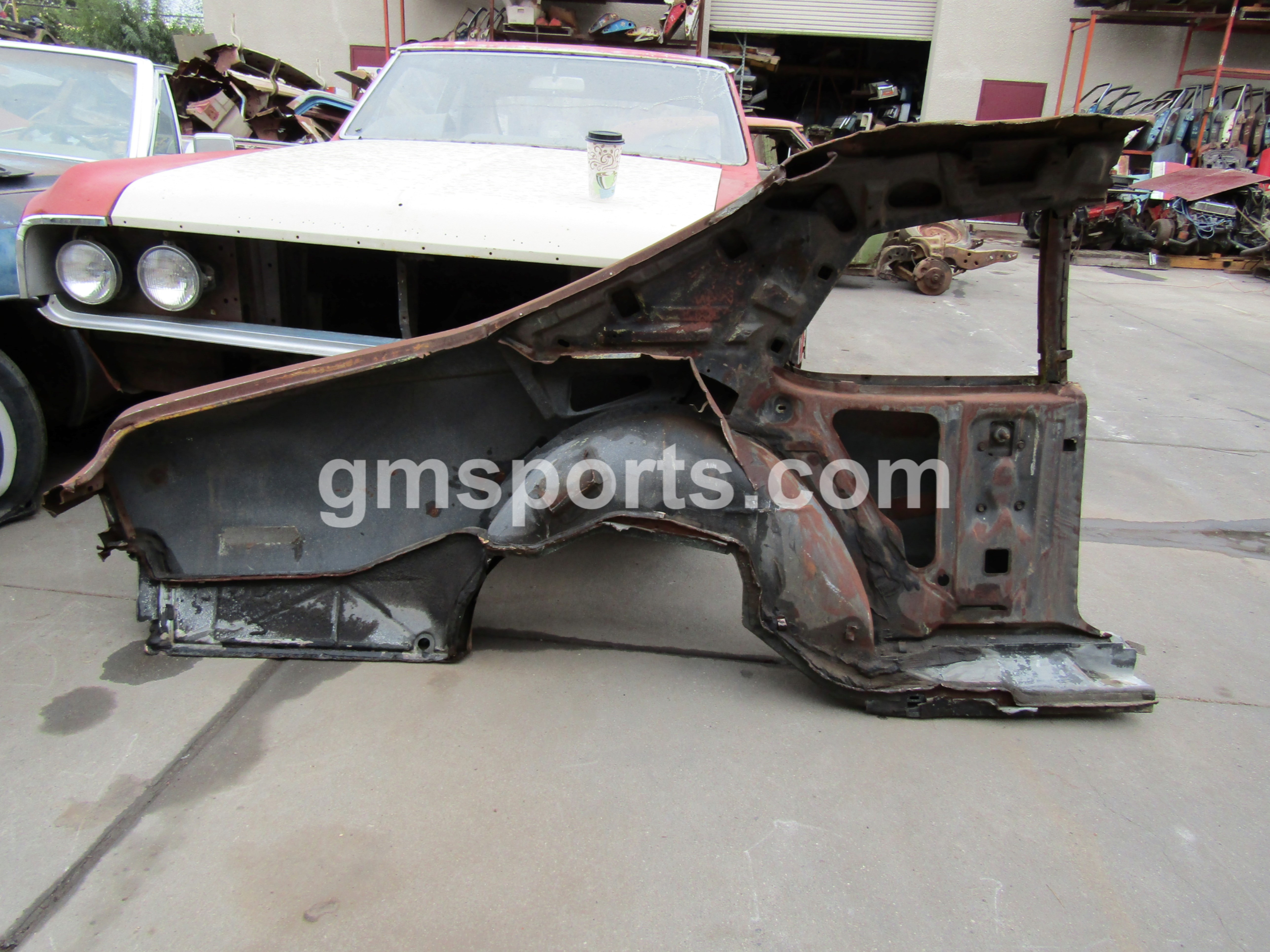 1973, 1974, Chevrolet, Nova, 2, Door, Sedan, left, Quarter, Panel,