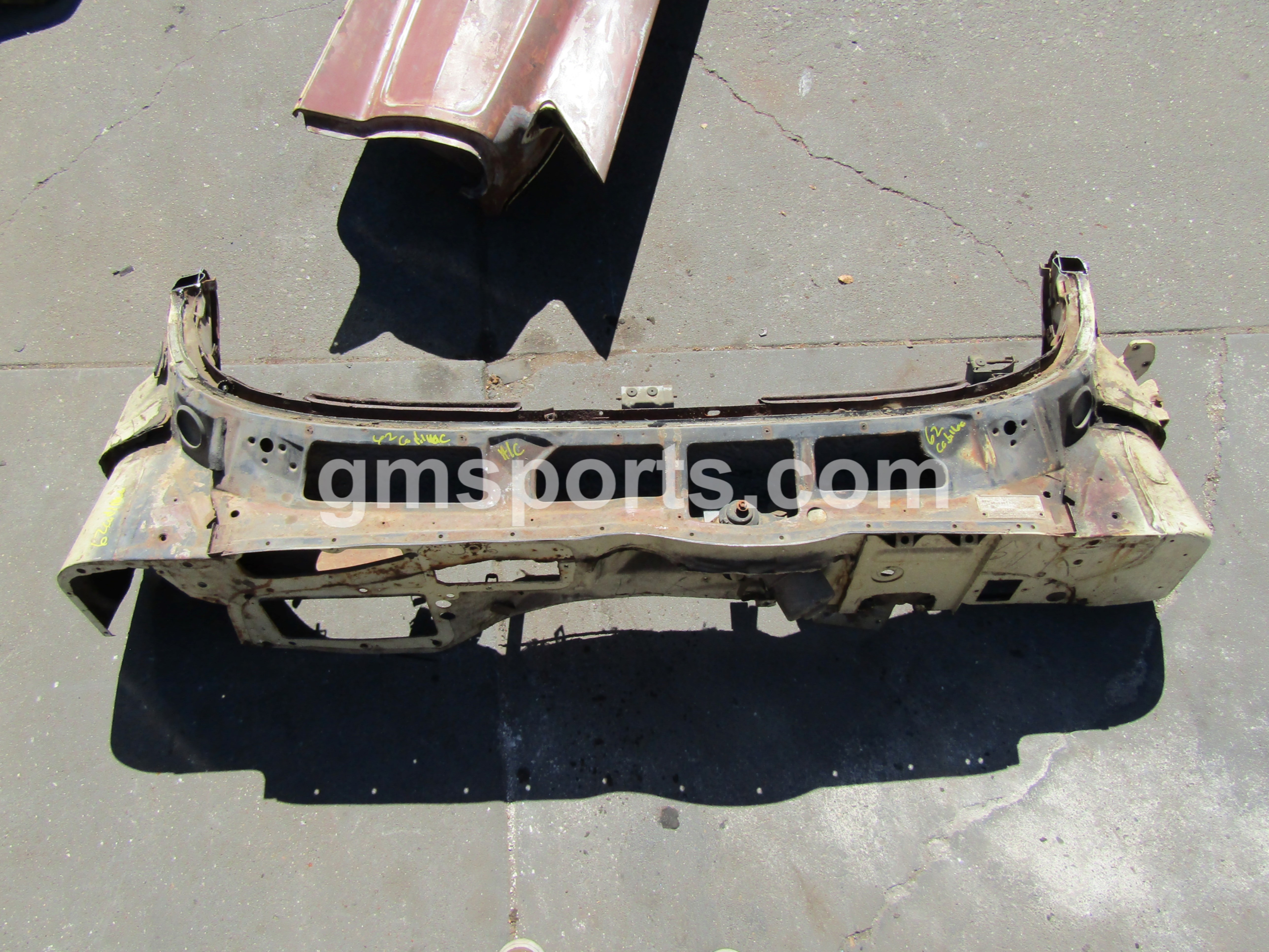 1962, Cadillac, Deville, 2, Door, Hard, Top, Coupe, Cowl, Section,