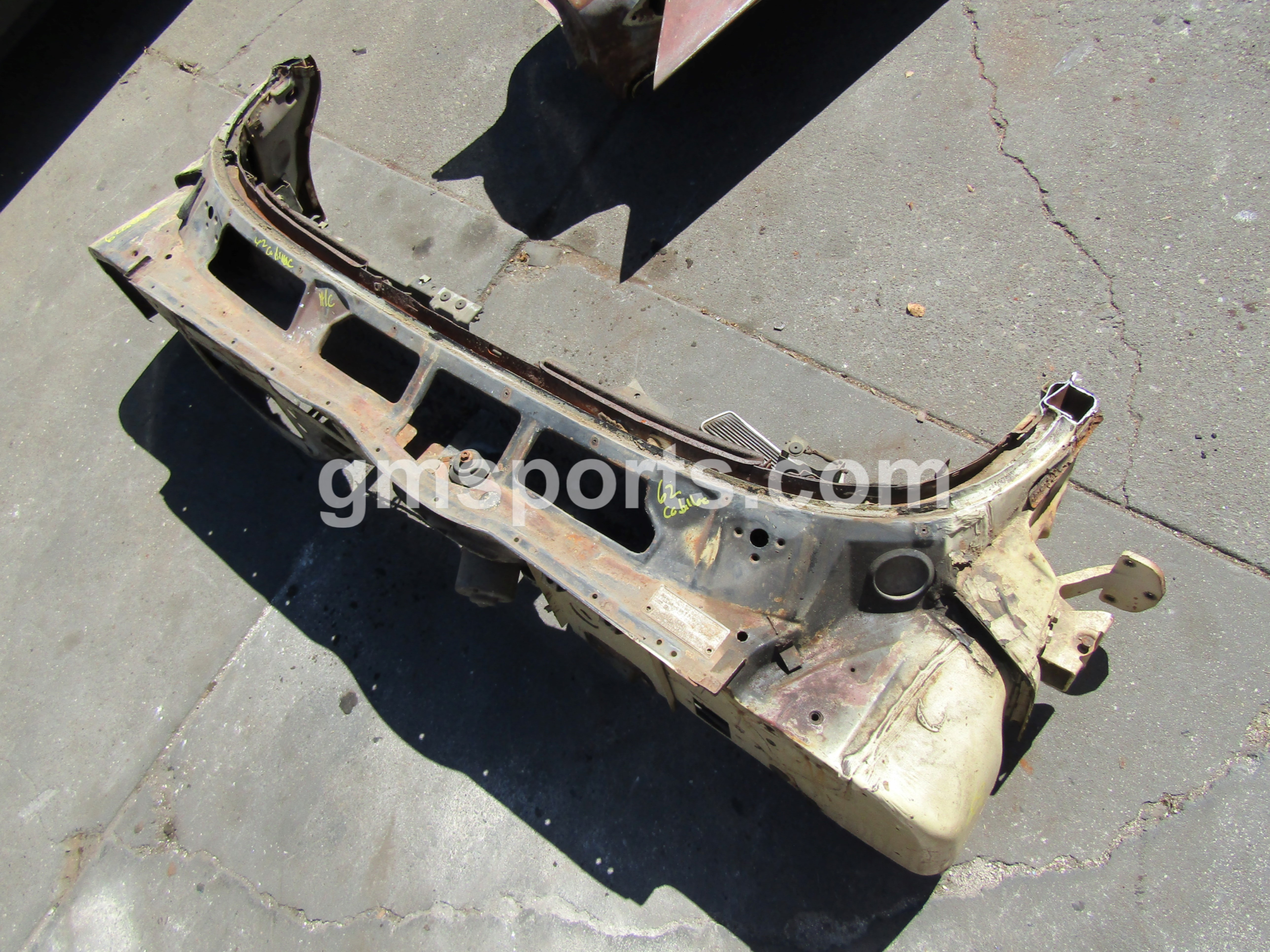 1962, Cadillac, Deville, 2, Door, Hard, Top, Coupe, Cowl, Section,
