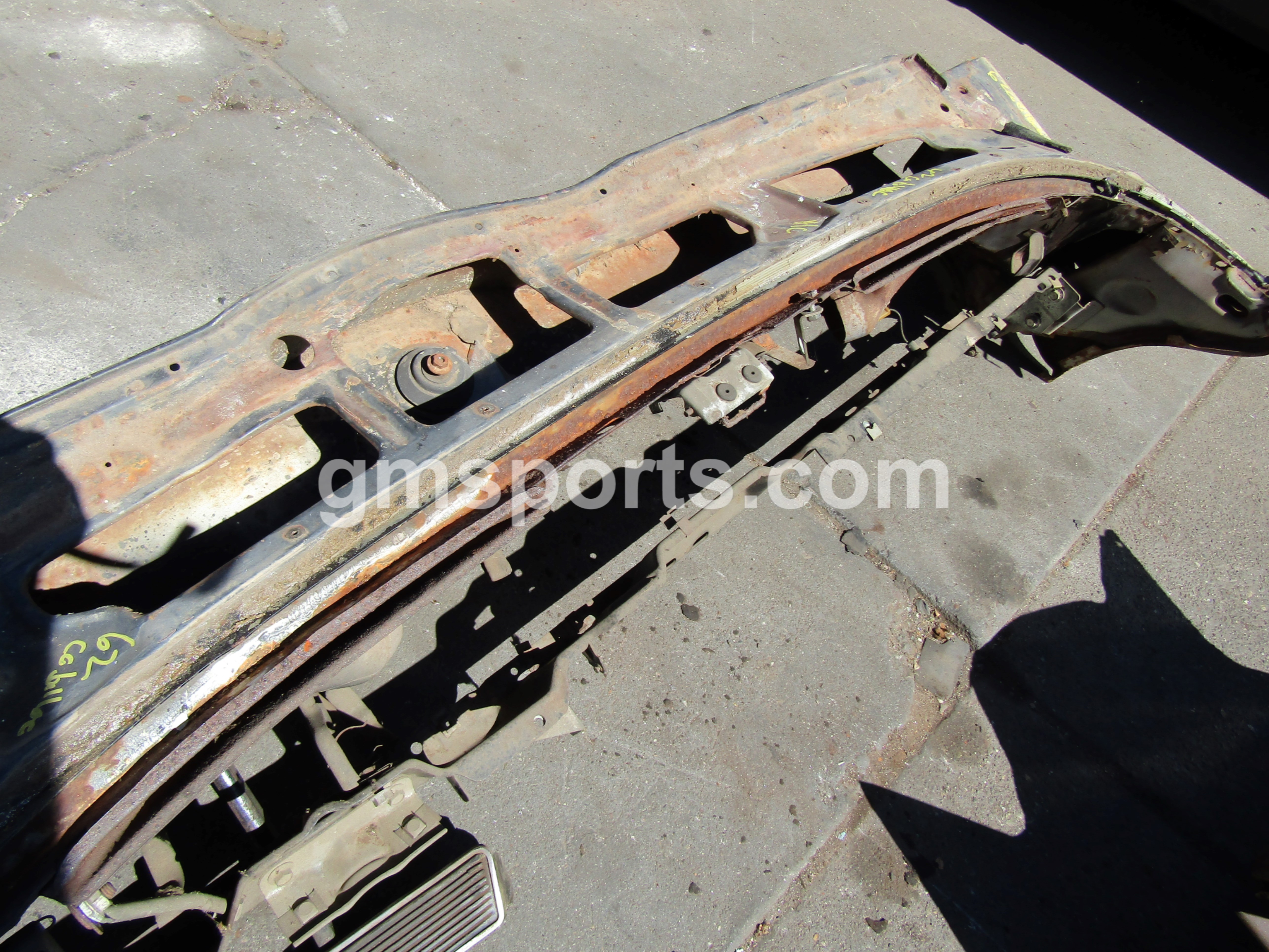 1962, Cadillac, Deville, 2, Door, Hard, Top, Coupe, Cowl, Section,