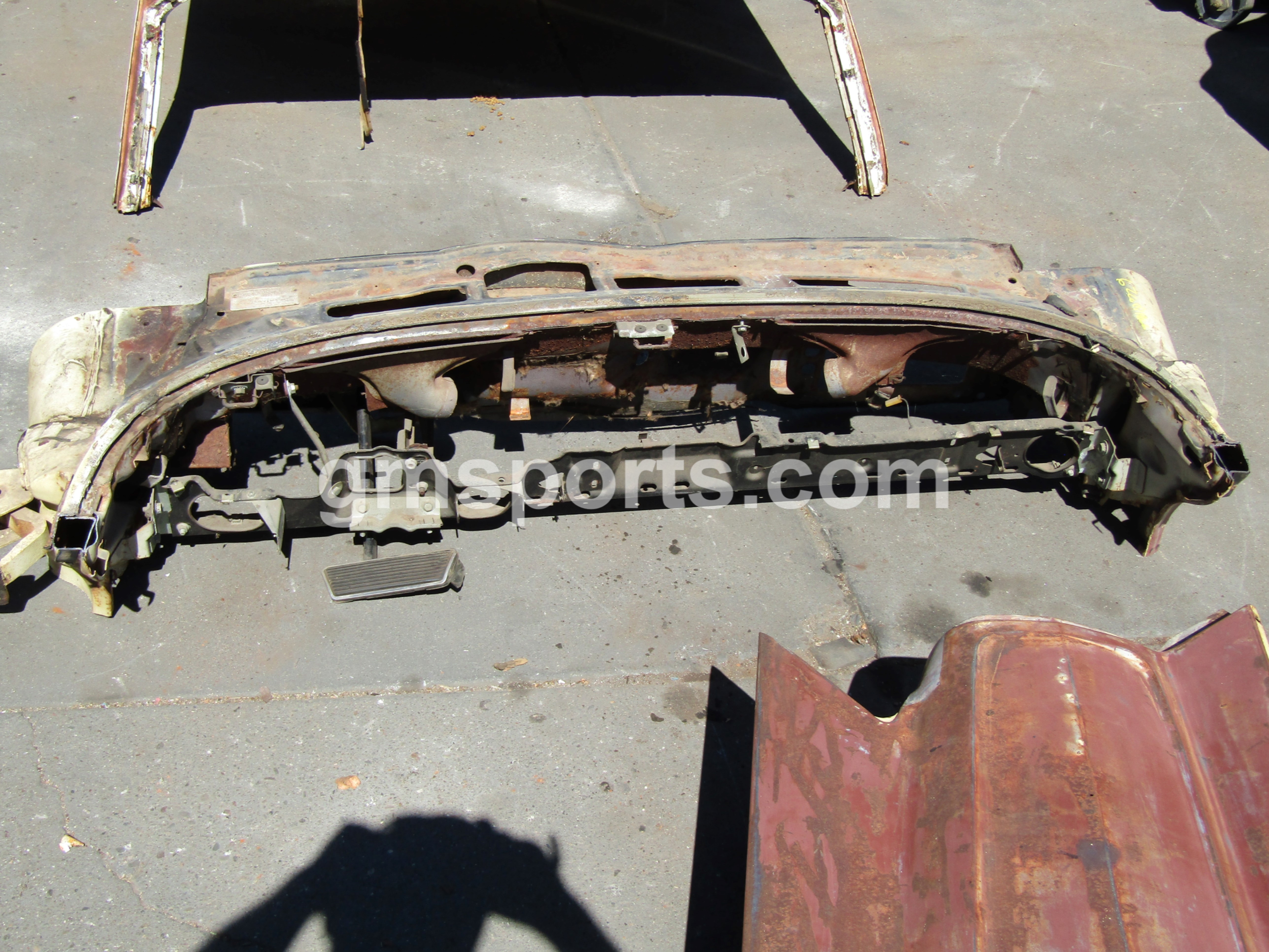 1962, Cadillac, Deville, 2, Door, Hard, Top, Coupe, Cowl, Section,