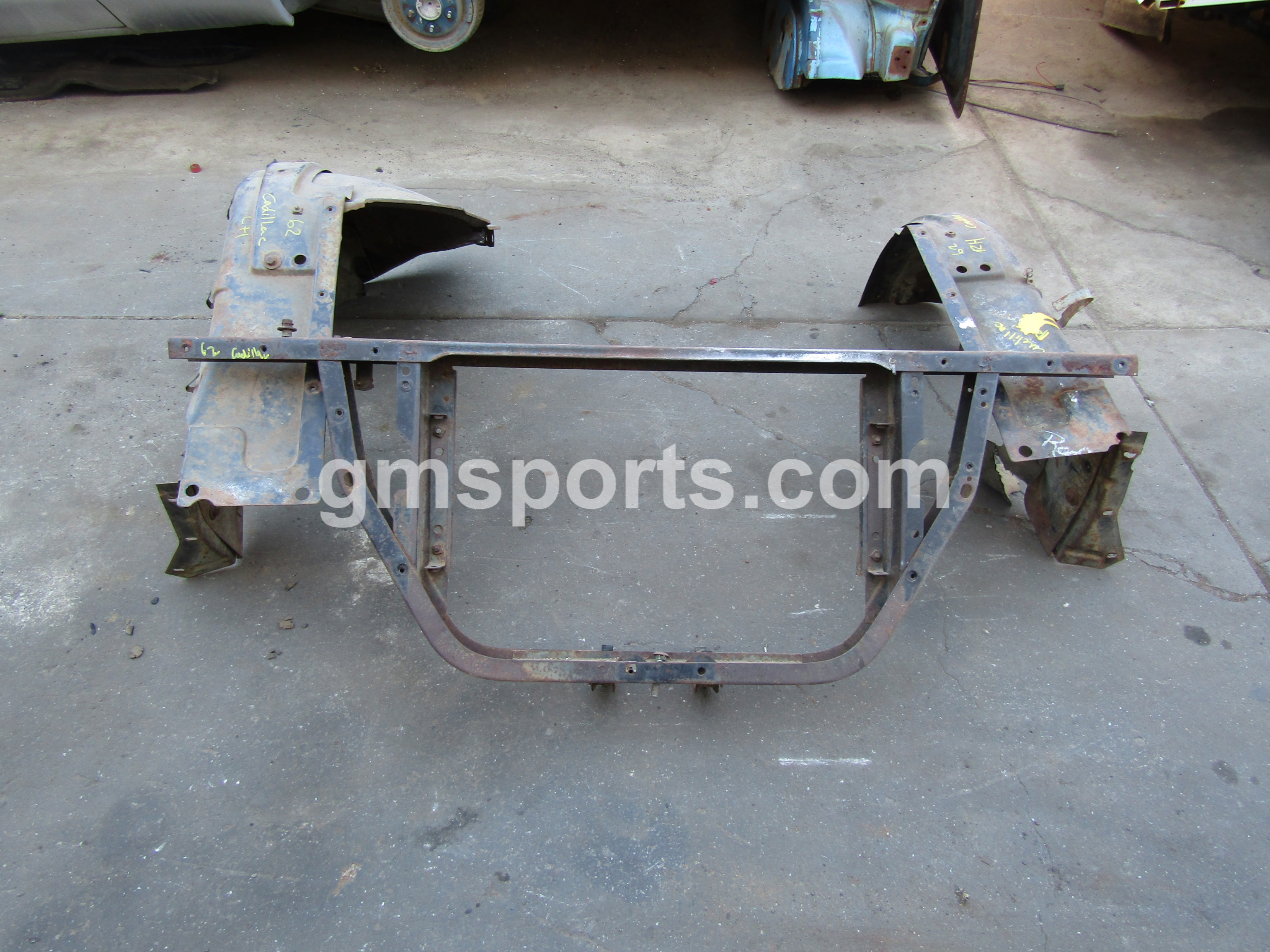 1962, Cadillac, Deville, 2, Door, Hard, Top, Coupe, Radiator, Support, and,inner,fender,right,left,