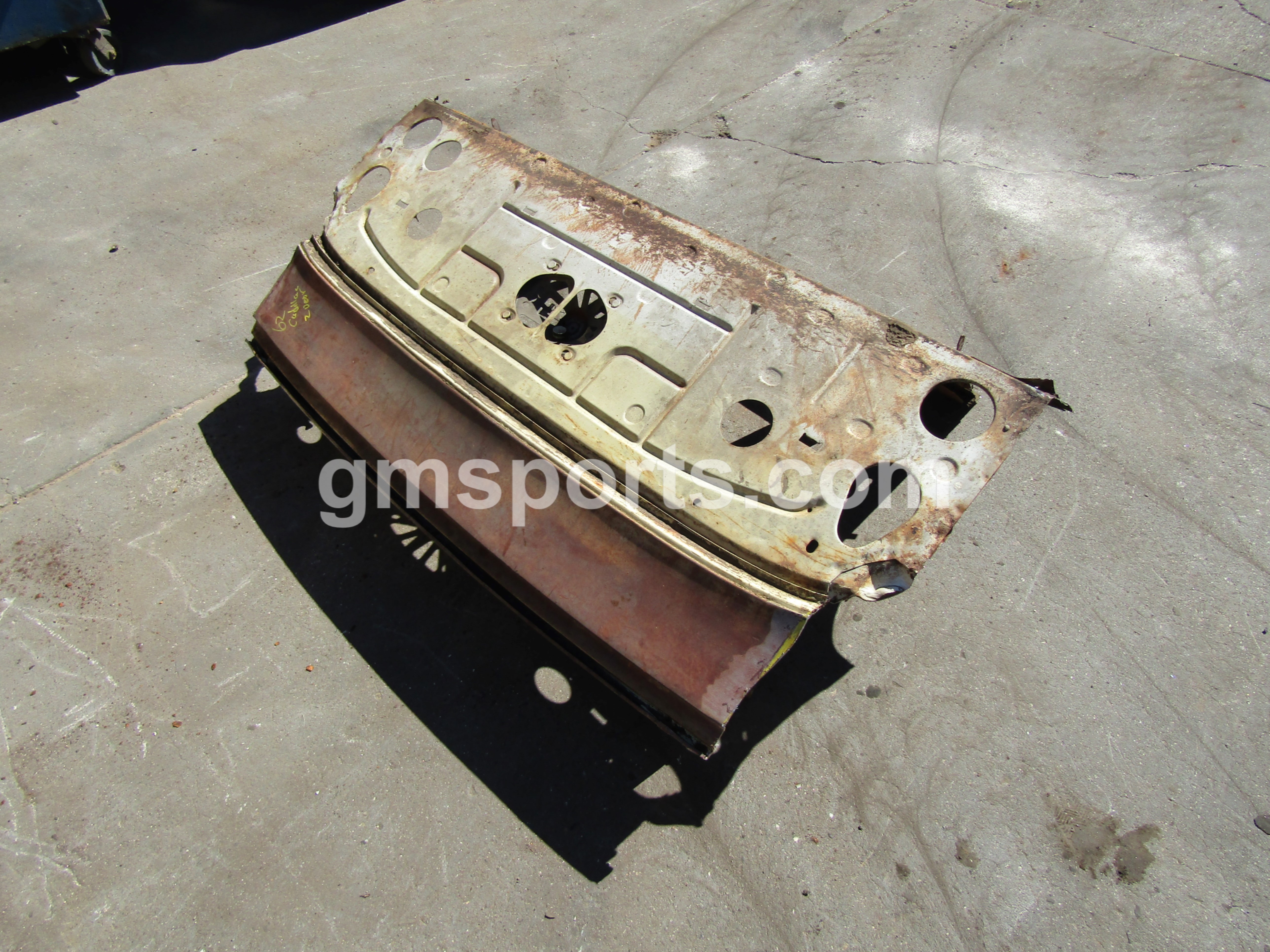 1962, Cadillac, Deville, 2, Door, Hard, Top, Coupe, Rear, Package, Tray, Shelf, Cut,deck,