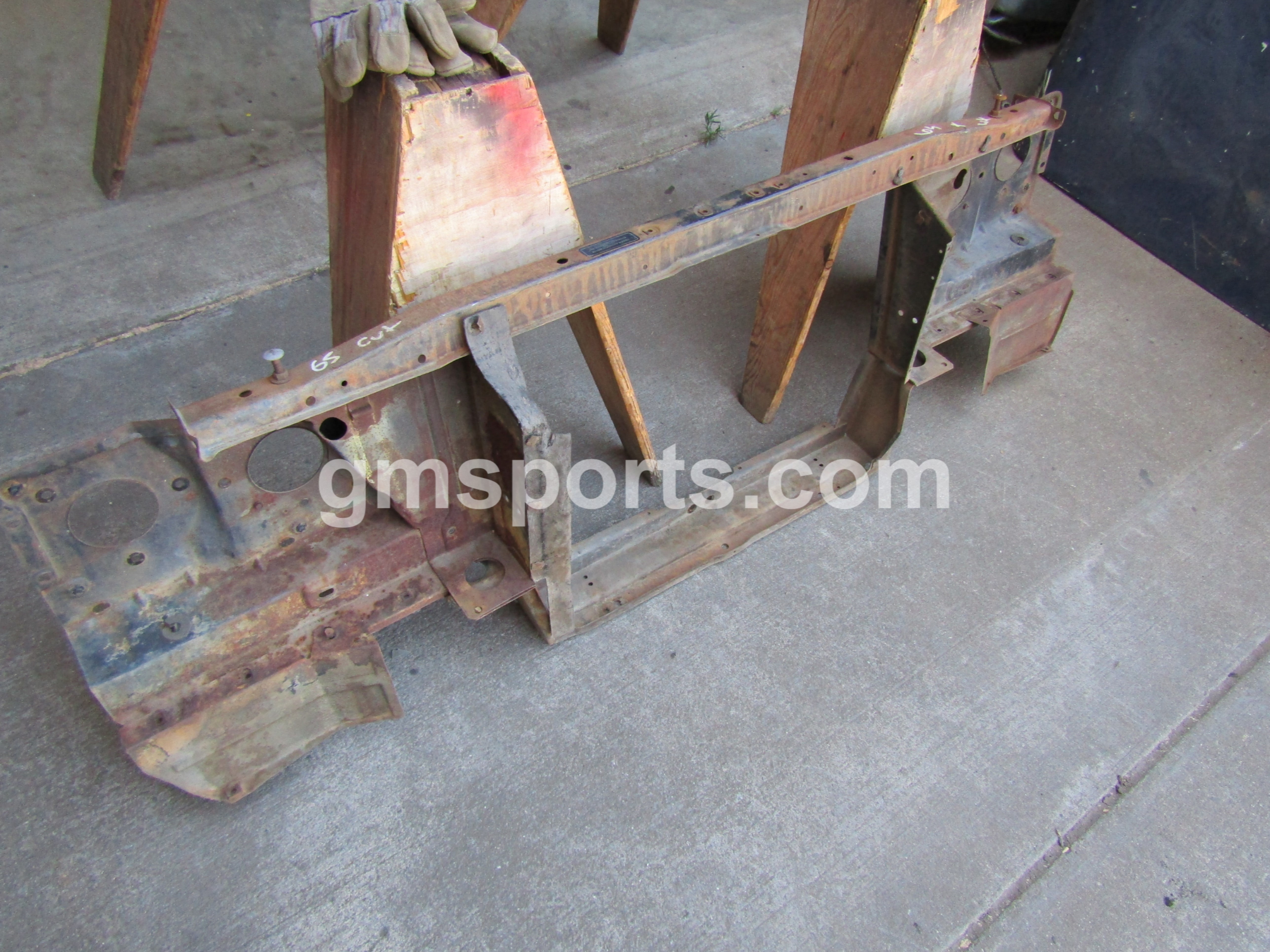 1965, Oldsmobile, Cutlass, Radiator, Support,