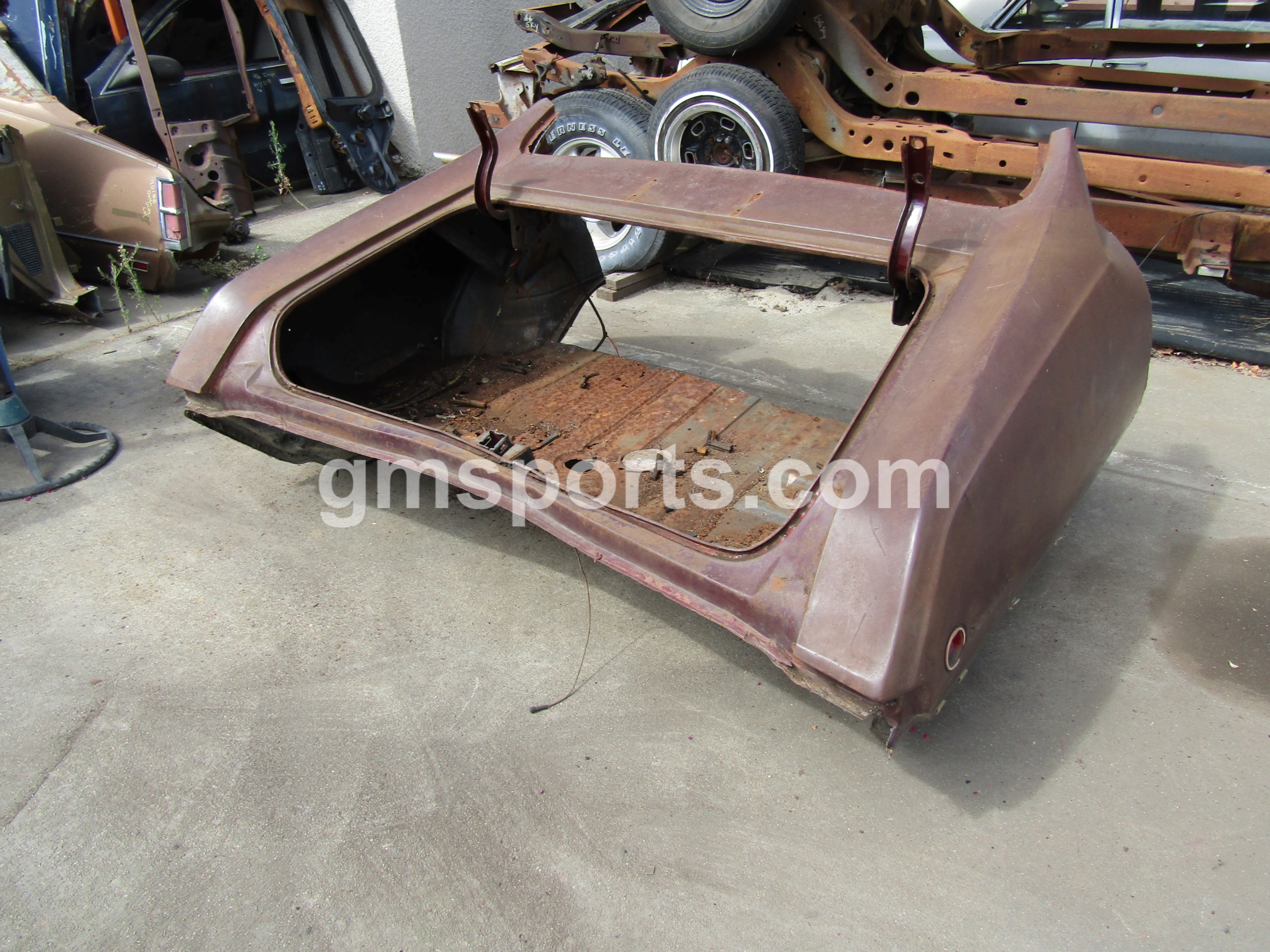 1968,1968, Buick, Skylark, 4, Door, Rear, Clip,left,right,drop,off,off's,shelf,cut,tail,panel,trunk,channel,