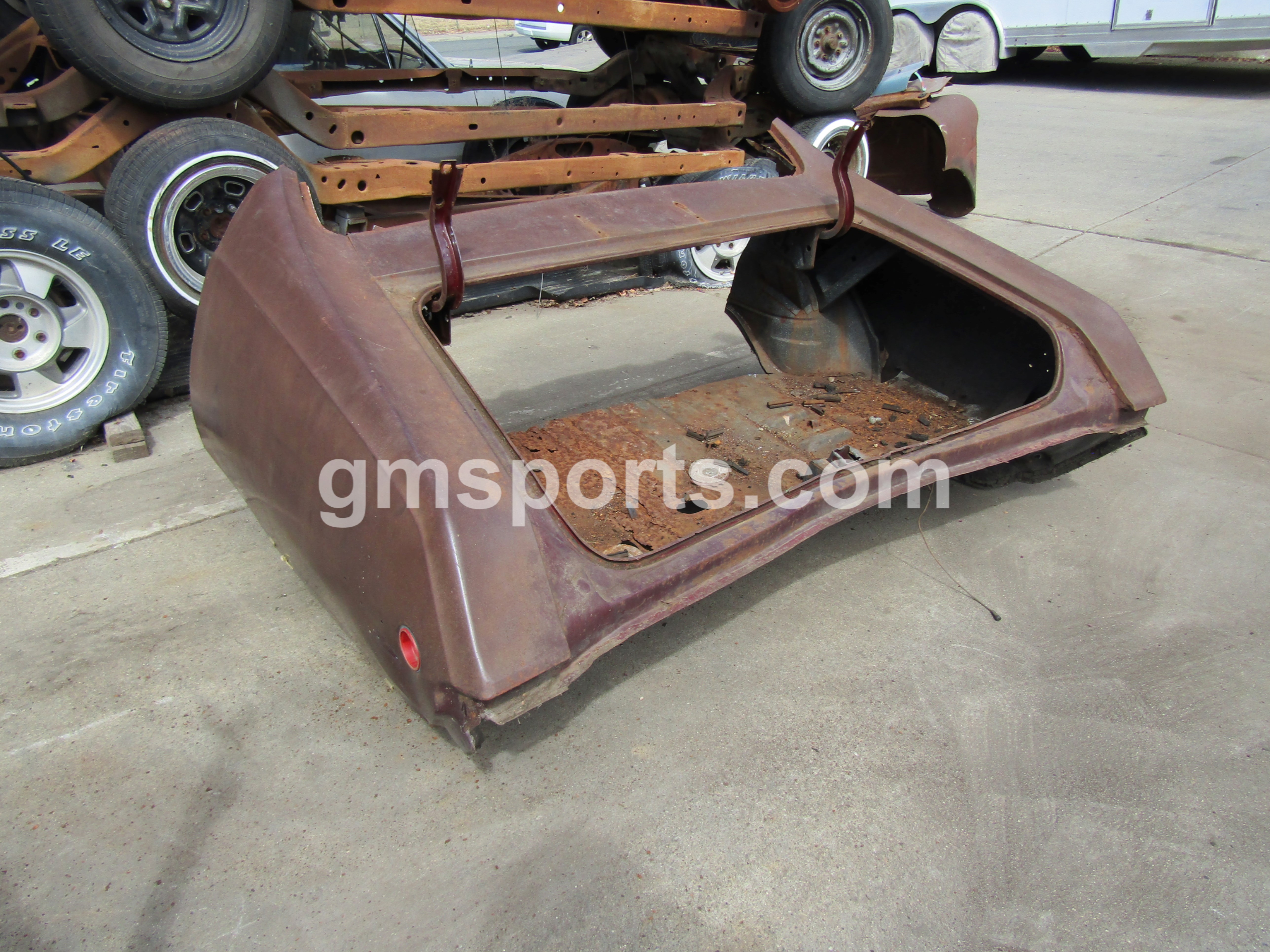 1968,1968, Buick, Skylark, 4, Door, Rear, Clip,left,right,drop,off,off's,shelf,cut,tail,panel,trunk,channel,