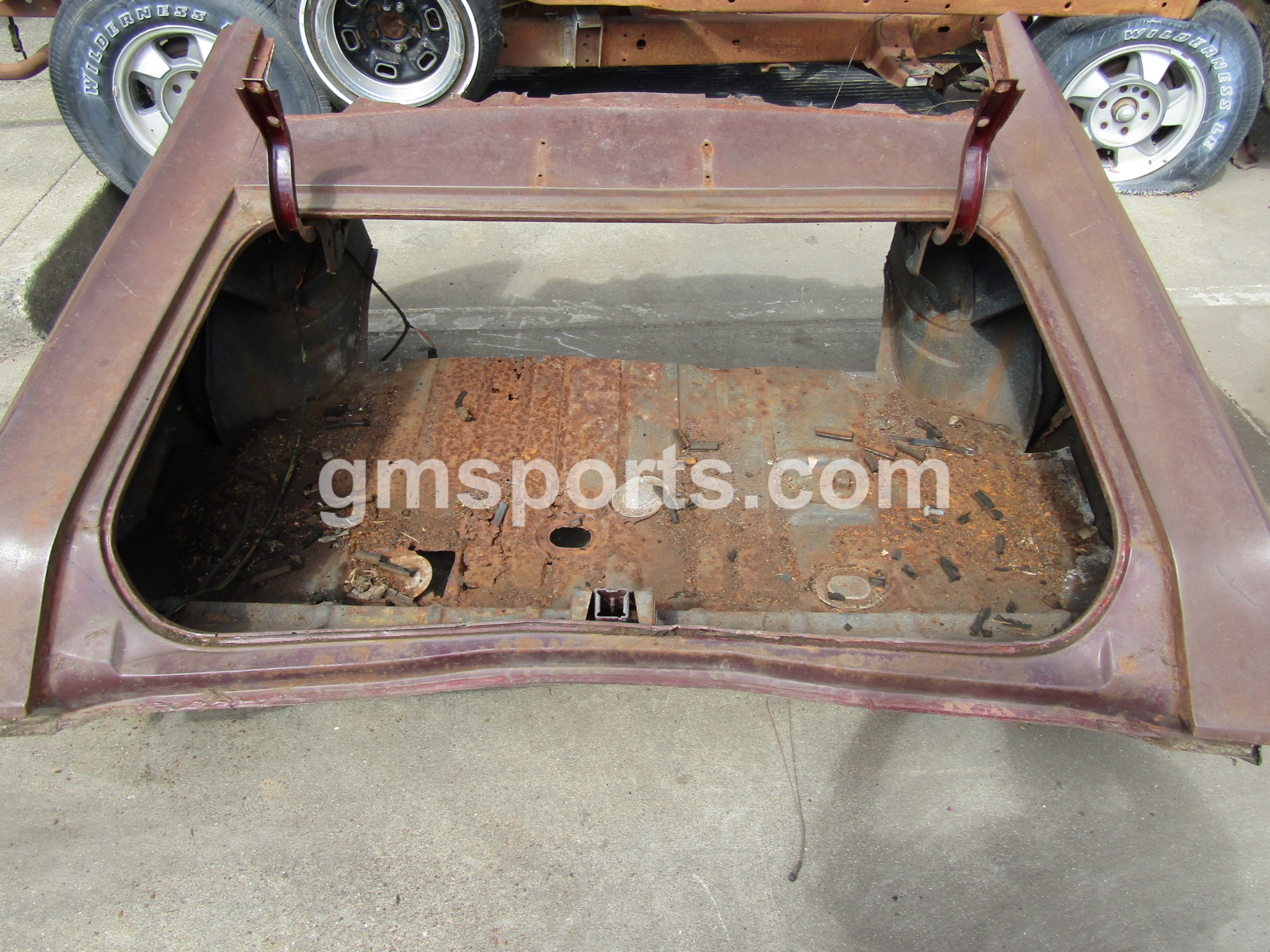 1968,1968, Buick, Skylark, 4, Door, Rear, Clip,left,right,drop,off,off's,shelf,cut,tail,panel,trunk,channel,