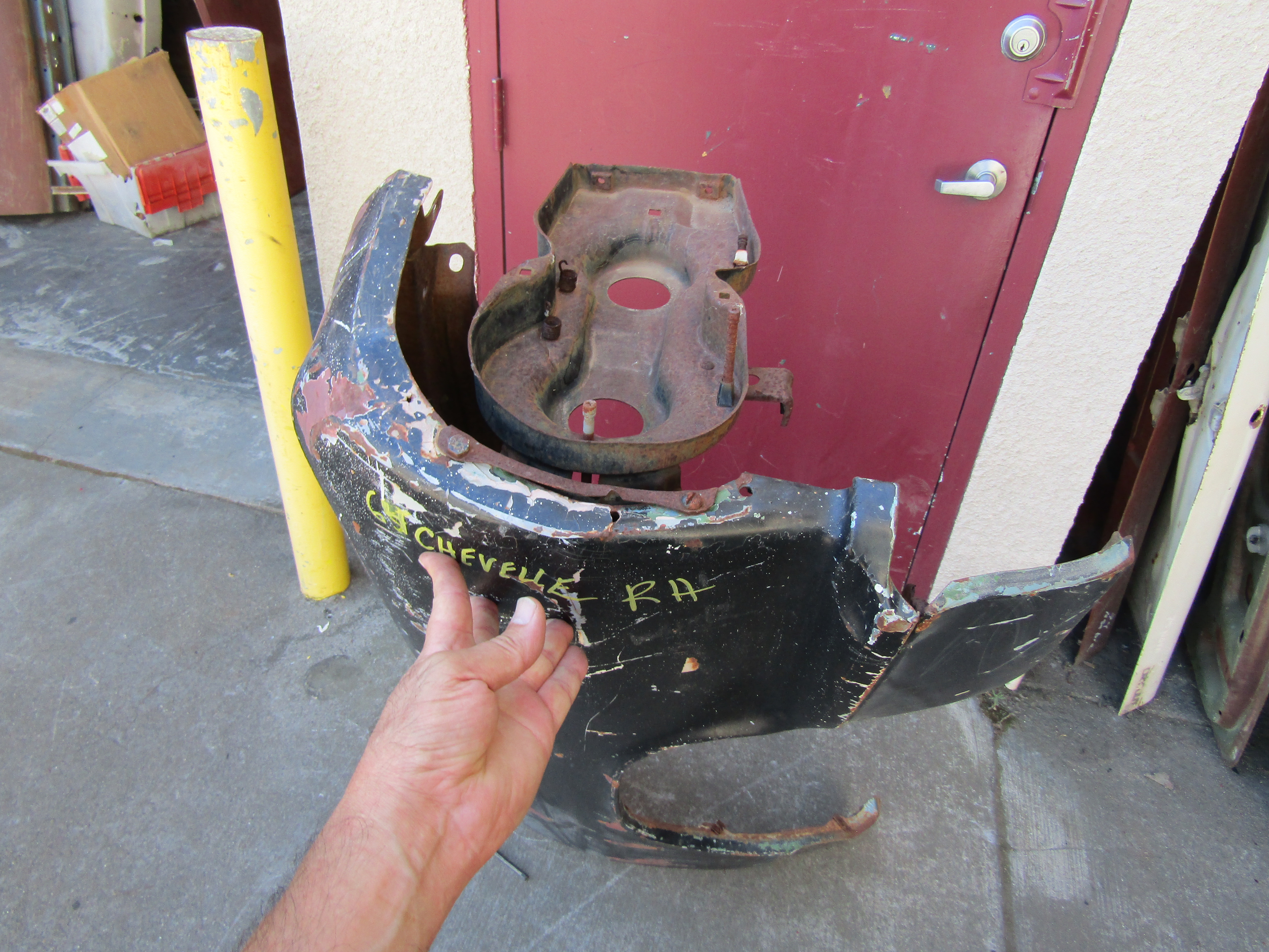 1964, Chevrolet, Chevelle, Right, Fender,