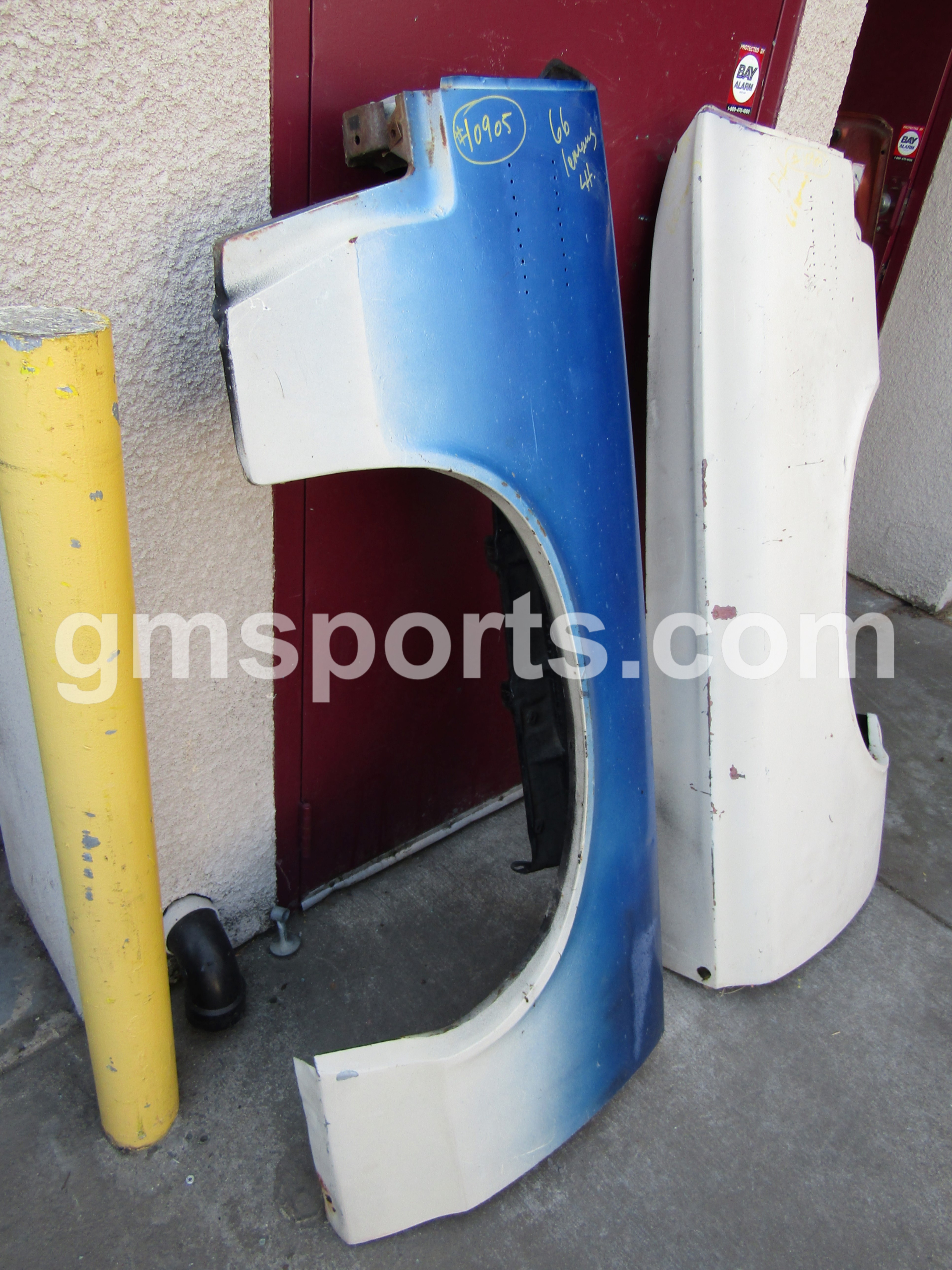 1966, Pontiac, Lemans, GTO, Left, and, Right, Fender,