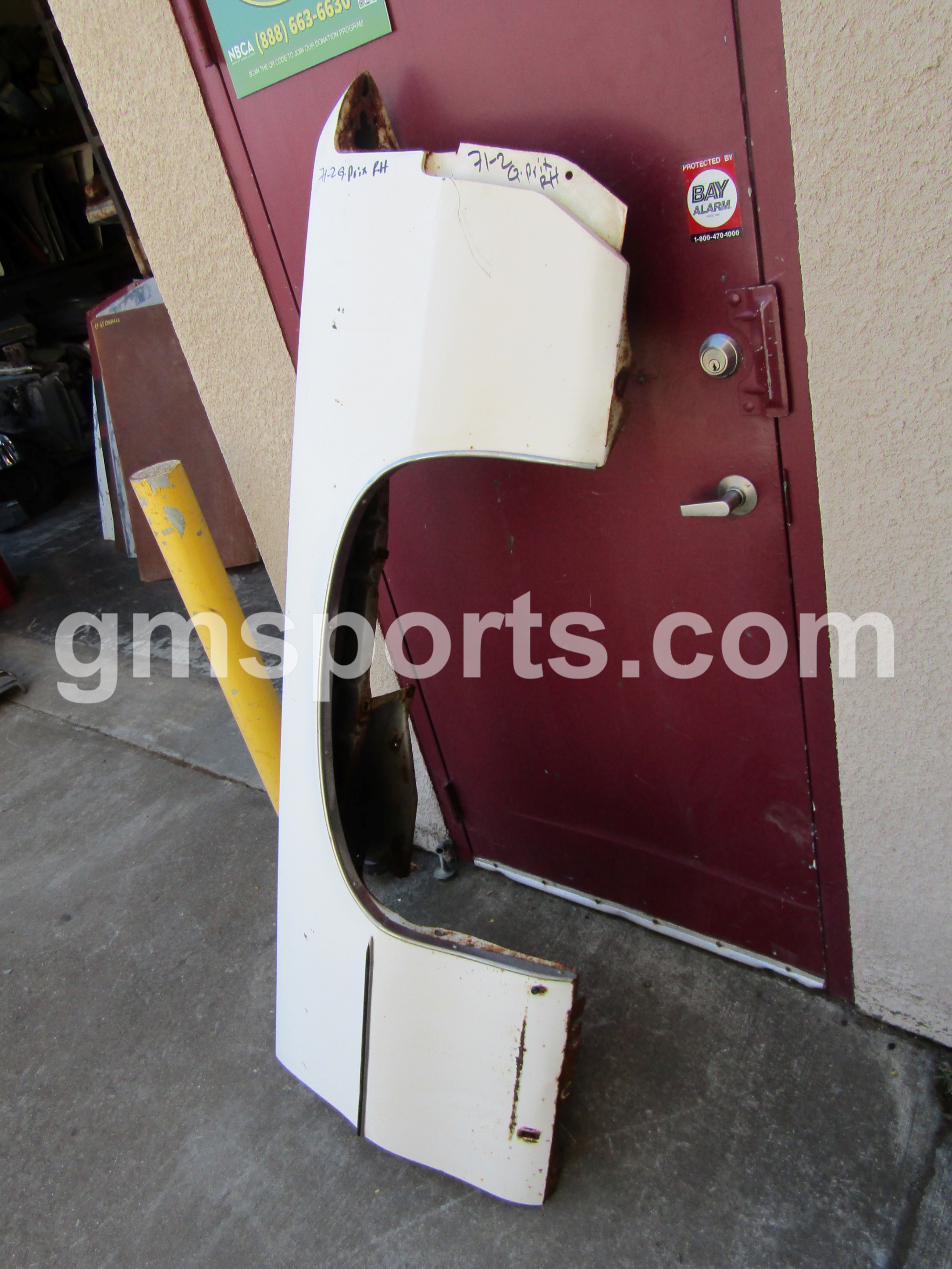 1971, 1972, Pontiac, Grand, Prix, Right, Fender,