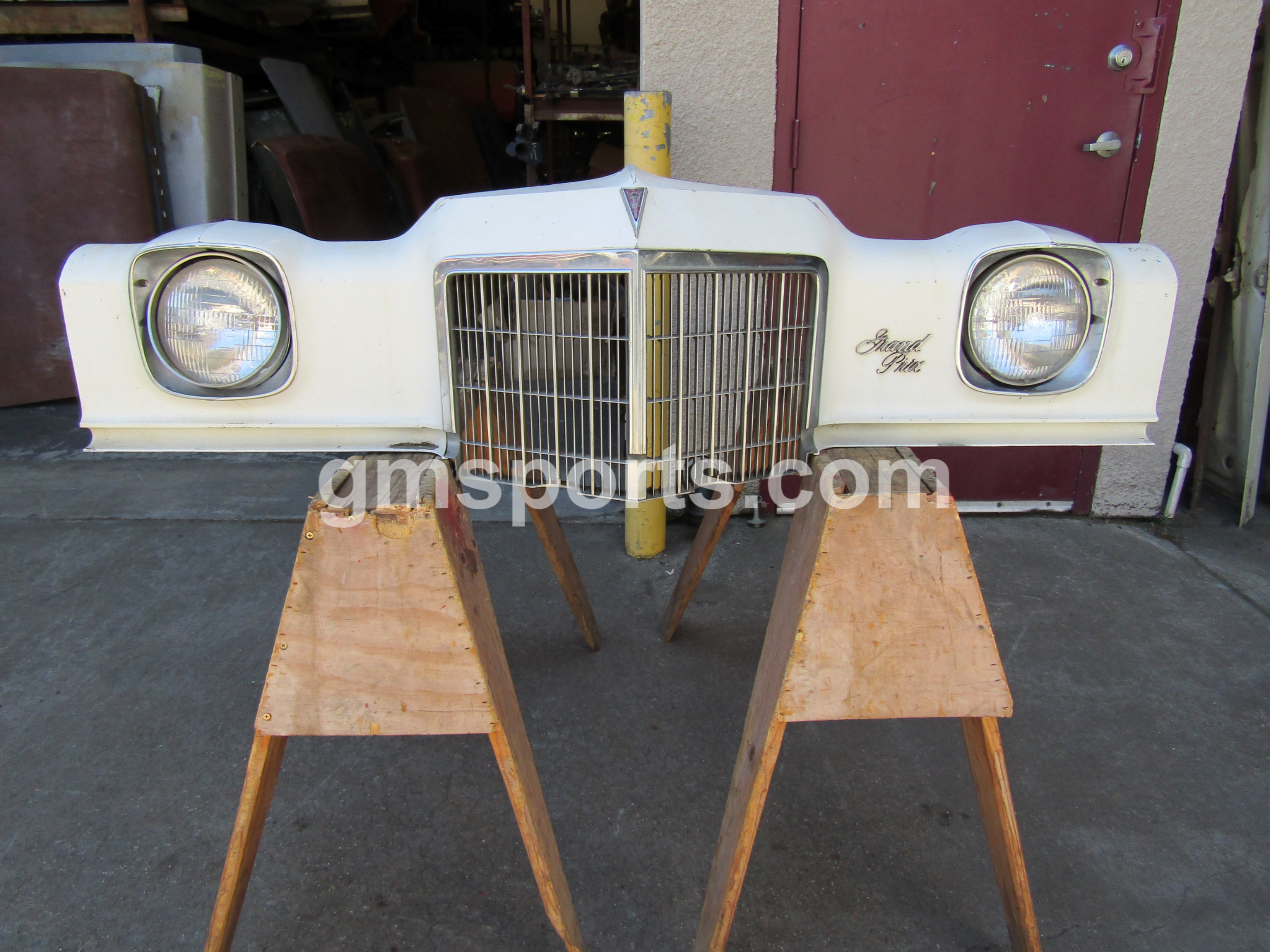 1971, 1972, Pontiac, Grand, Prix, Header, Panel, Assembly, Headlight, Bezel, Grill