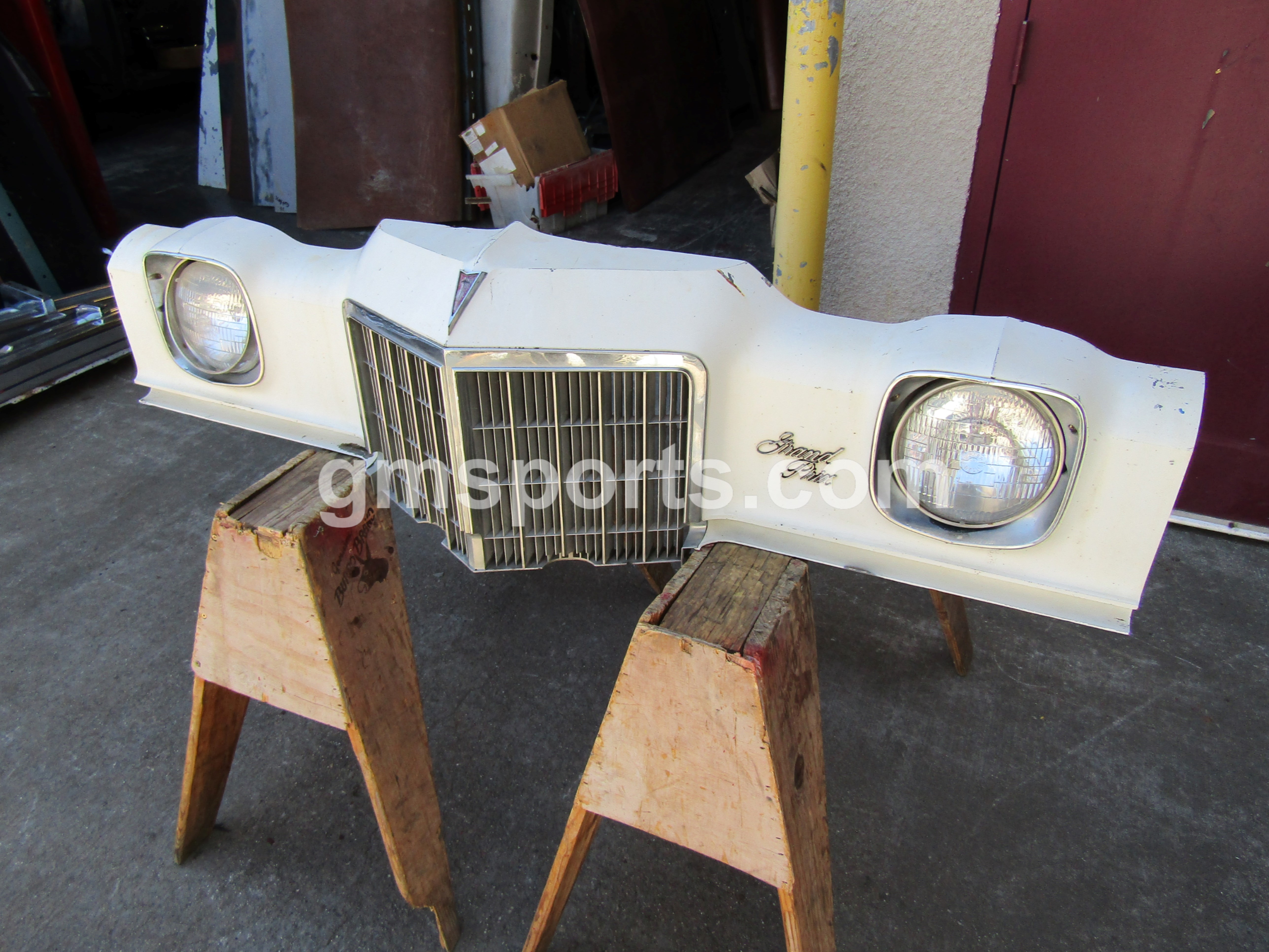 1971, 1972, Pontiac, Grand, Prix, Header, Panel, Assembly, Headlight, Bezel, Grill