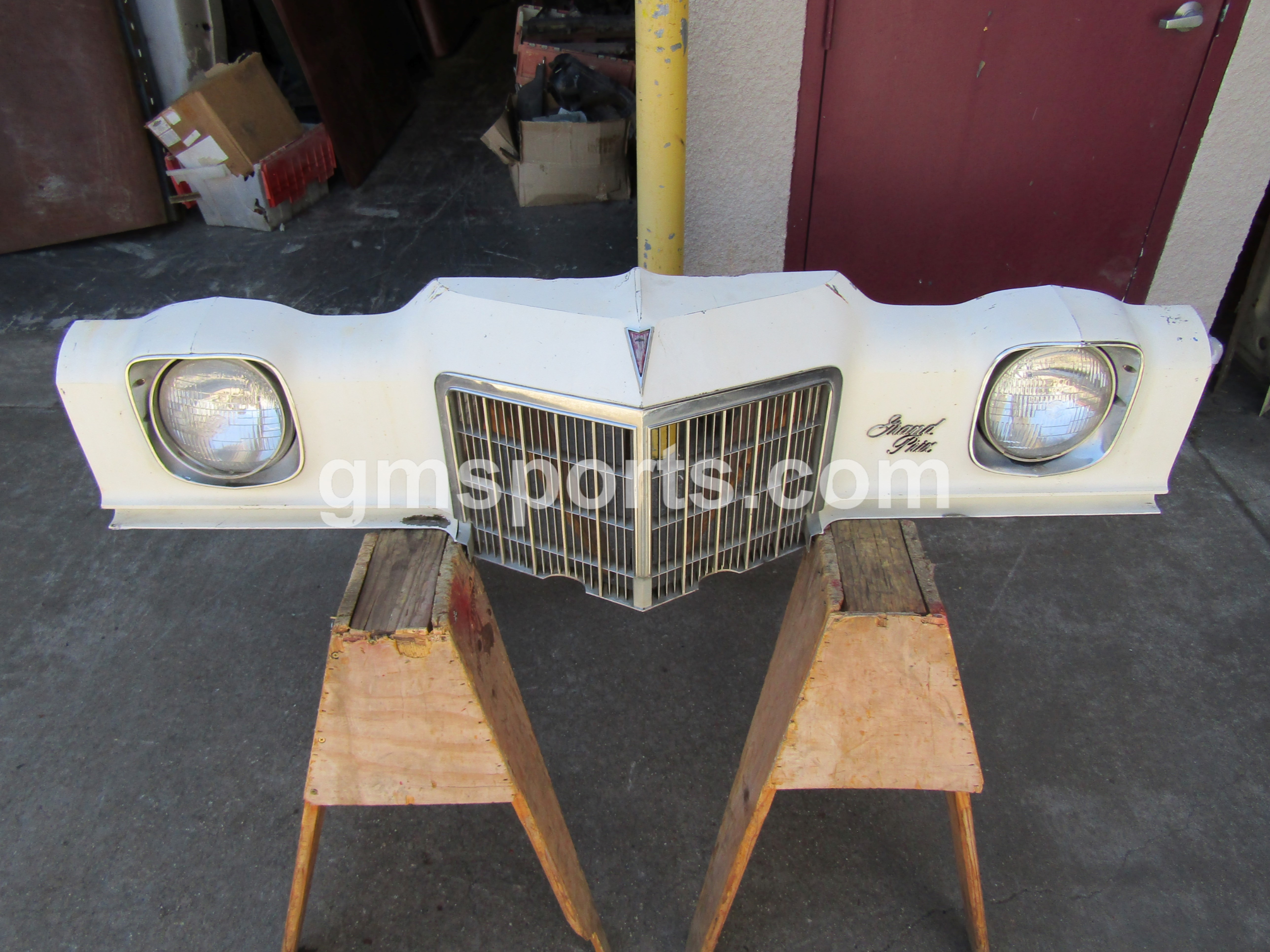 1971, 1972, Pontiac, Grand, Prix, Header, Panel, Assembly, Headlight, Bezel, Grill