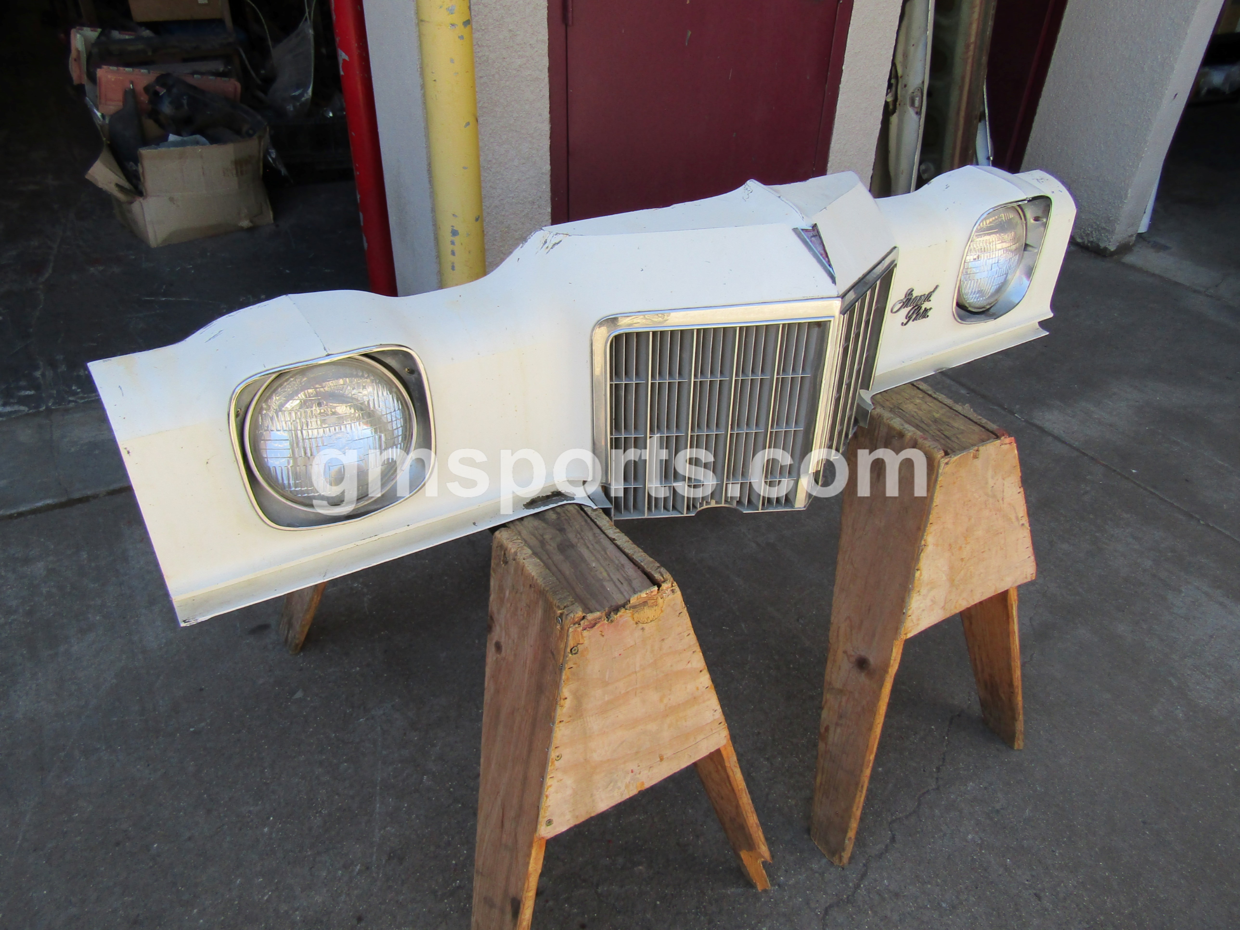1971, 1972, Pontiac, Grand, Prix, Header, Panel, Assembly, Headlight, Bezel, Grill