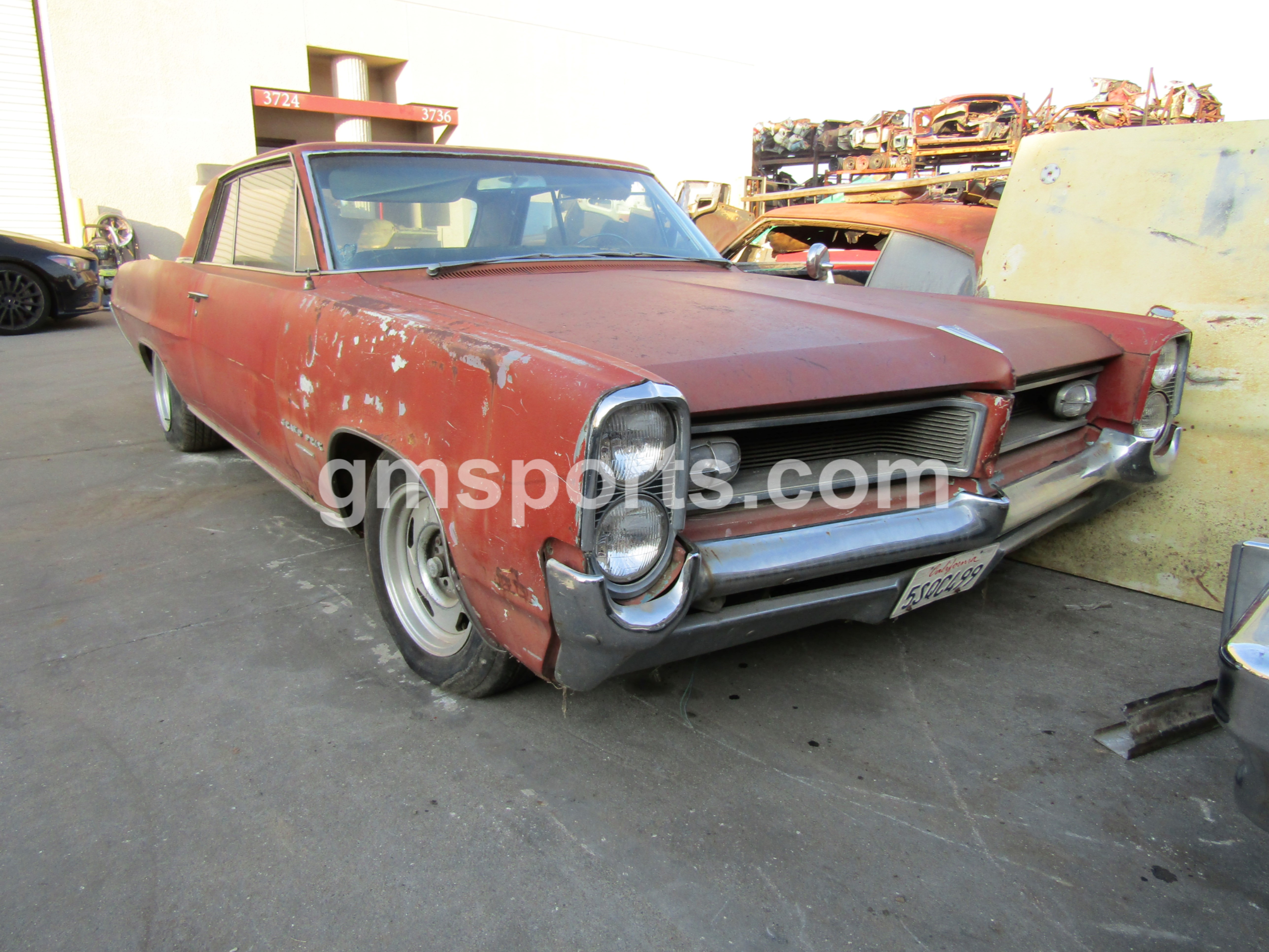 1964, Pontiac, Grand, Prix,hood,front,rear,left,right,fender,bumper,door,455,roof,quarter,panel,frame,deck,lid,trunk,suspension,bucket,seats,upper,lower,dash,console,floor,