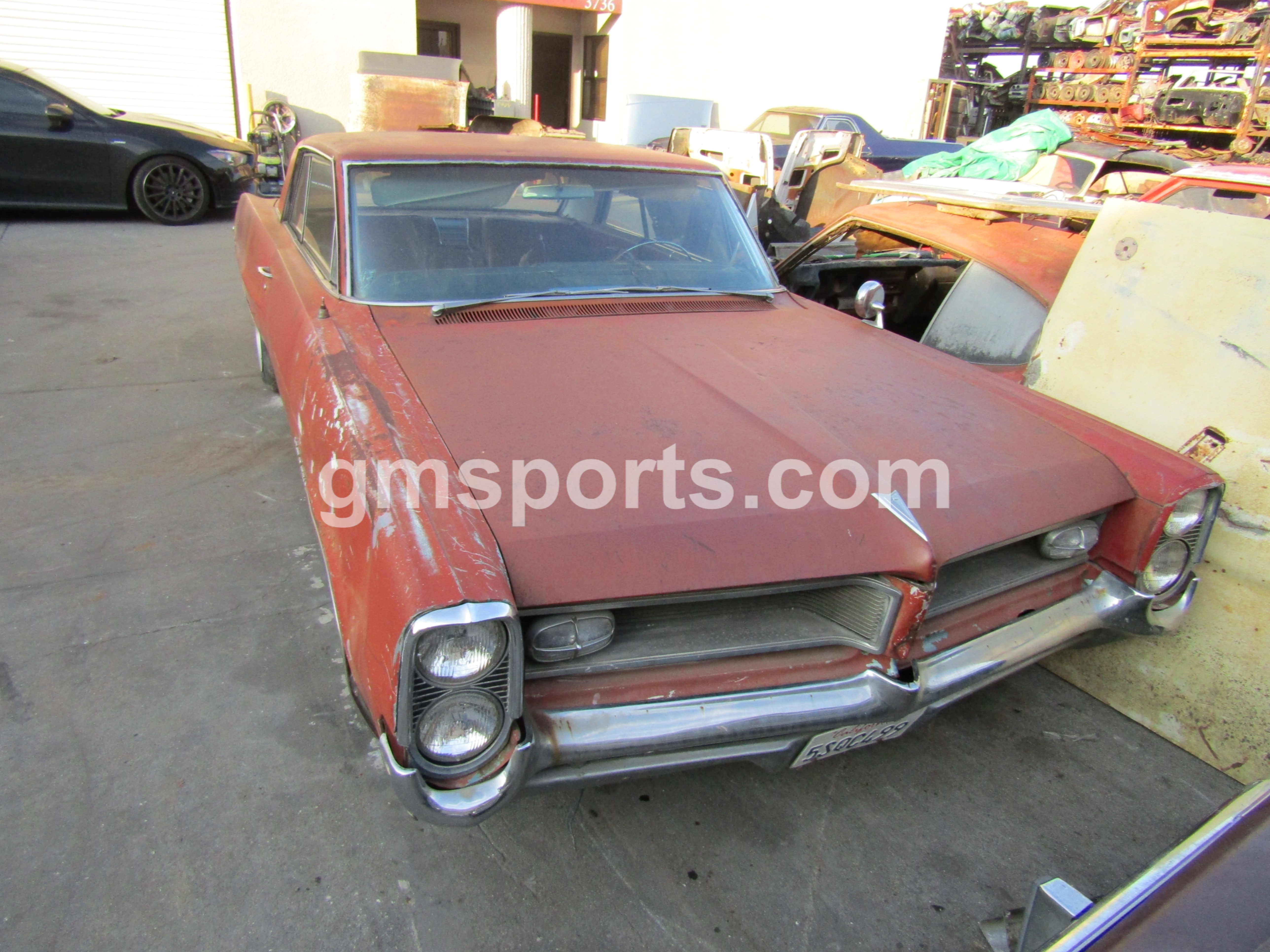 1964, Pontiac, Grand, Prix,hood,front,rear,left,right,fender,bumper,door,455,roof,quarter,panel,frame,deck,lid,trunk,suspension,bucket,seats,upper,lower,dash,console,floor,