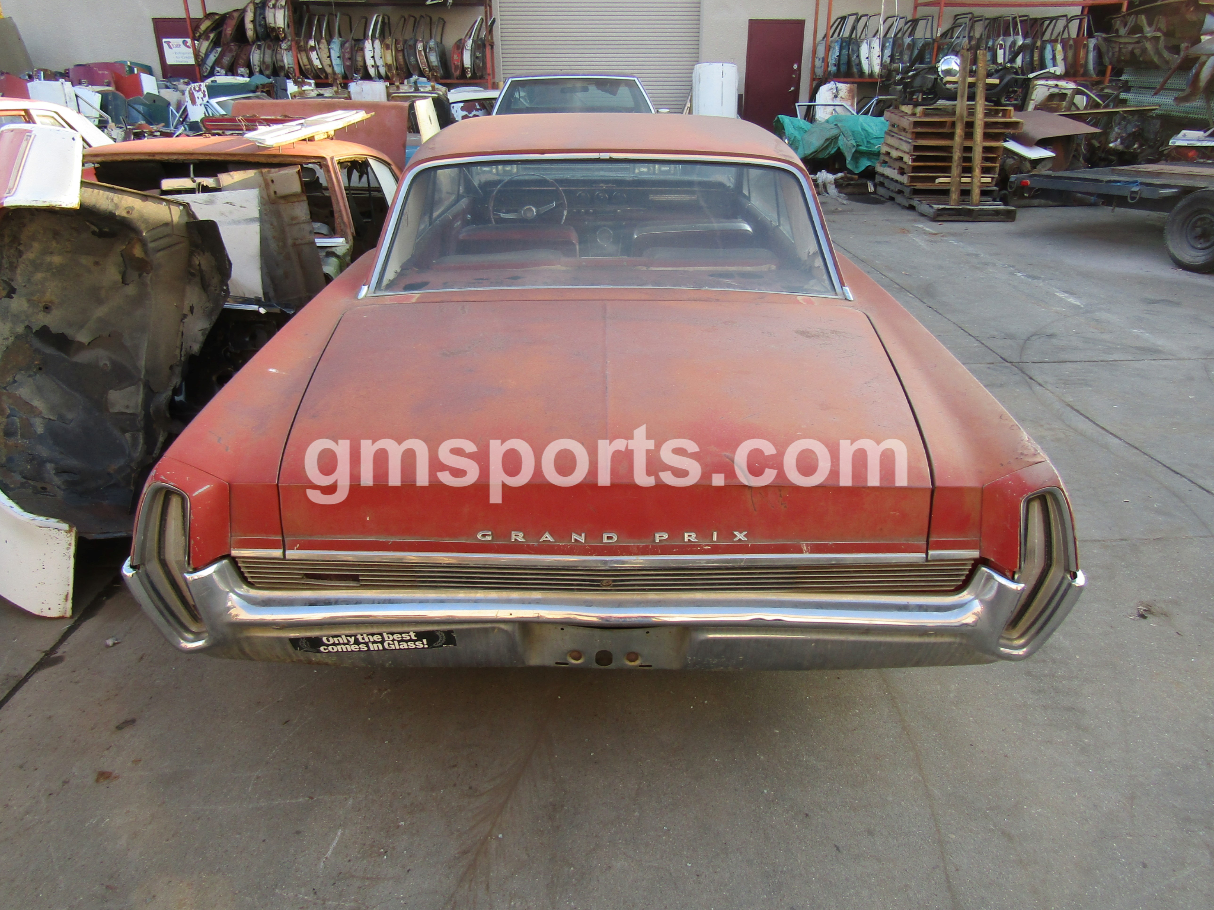 1964, Pontiac, Grand, Prix,hood,front,rear,left,right,fender,bumper,door,455,roof,quarter,panel,frame,deck,lid,trunk,suspension,bucket,seats,upper,lower,dash,console,floor,