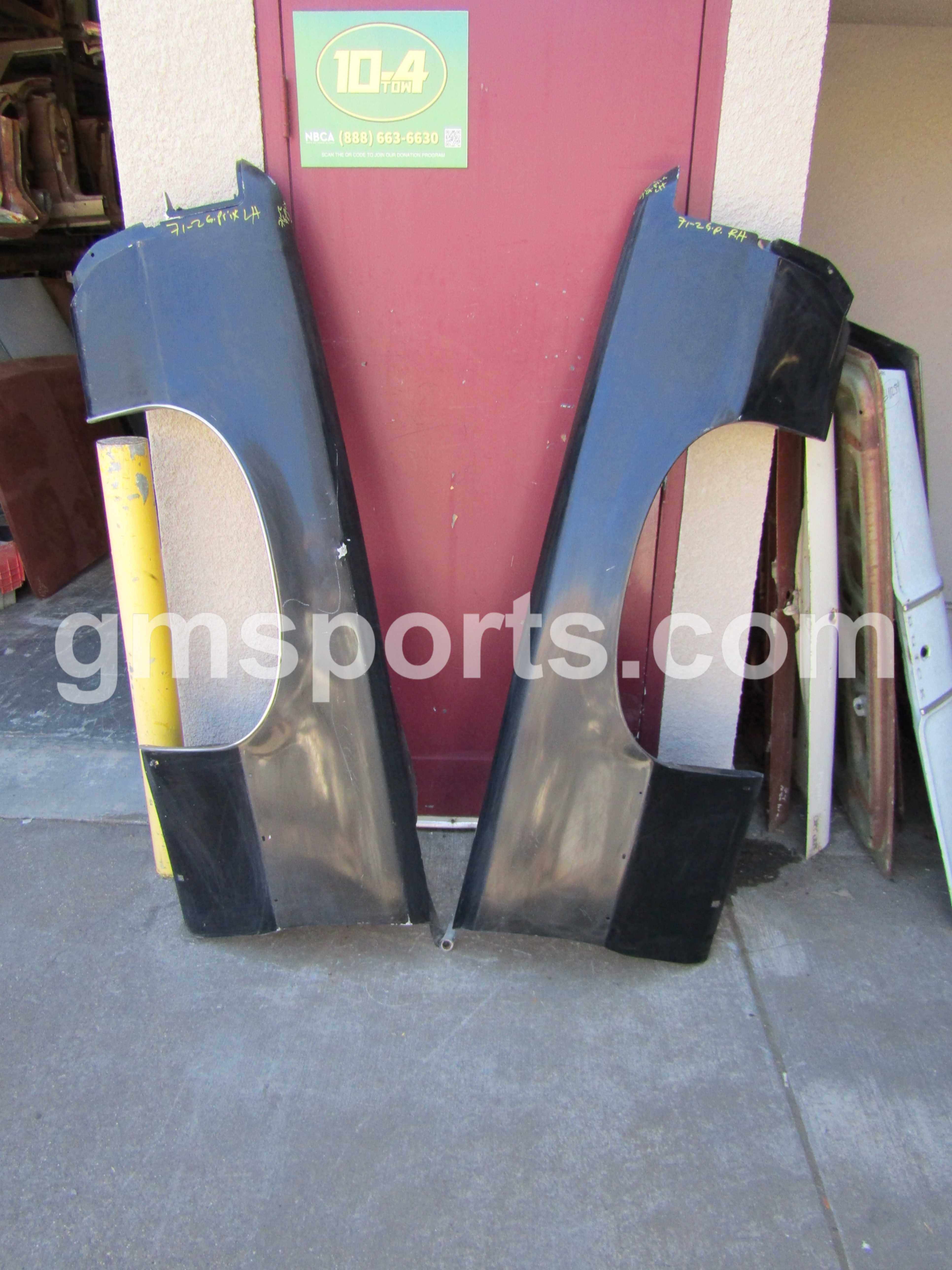 1971, 1972, Pontiac, Grand, Prix, Left, Right, Fender,