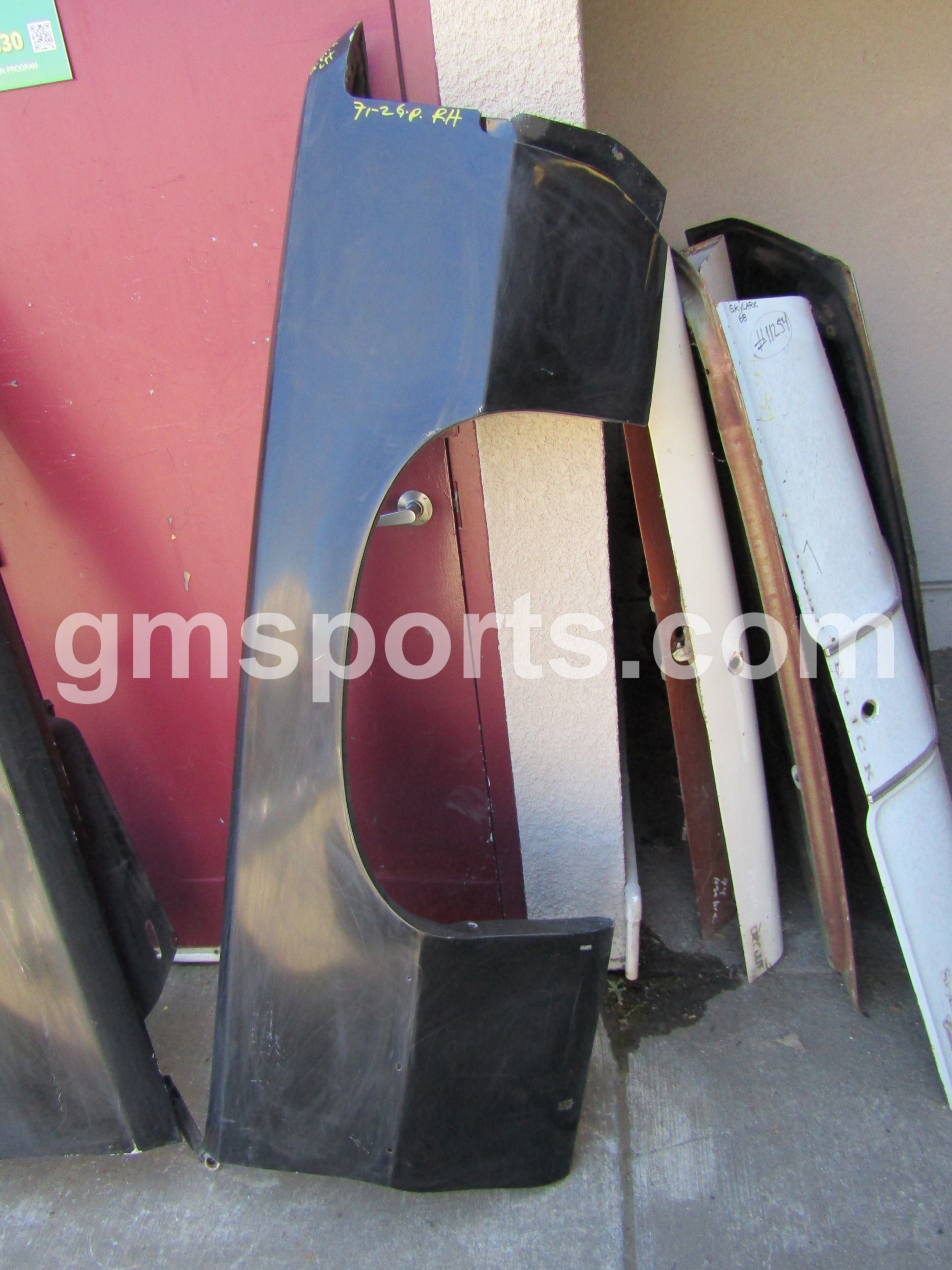 1971, 1972, Pontiac, Grand, Prix, Left, Right, Fender,