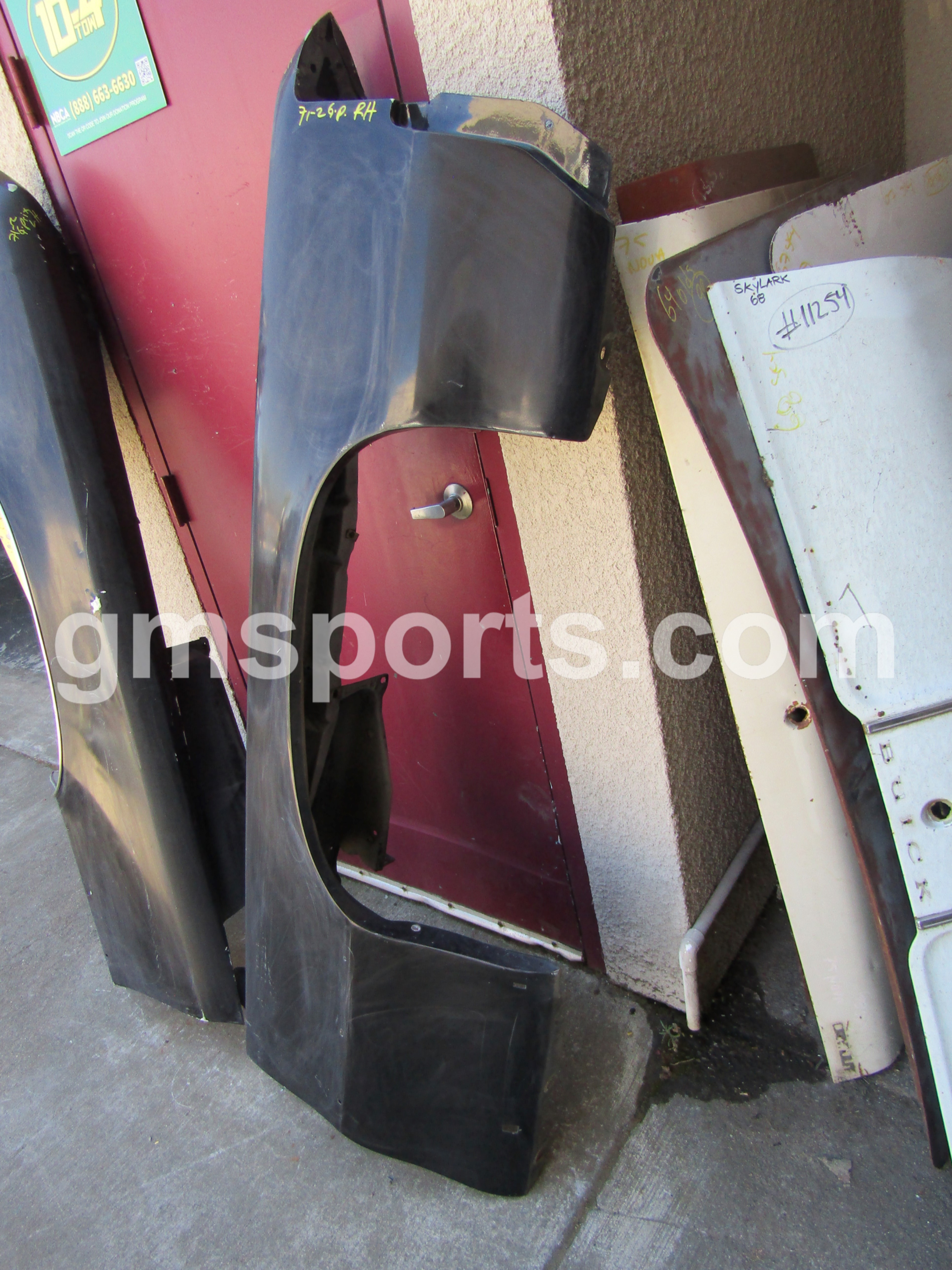 1971, 1972, Pontiac, Grand, Prix, Left, Right, Fender,
