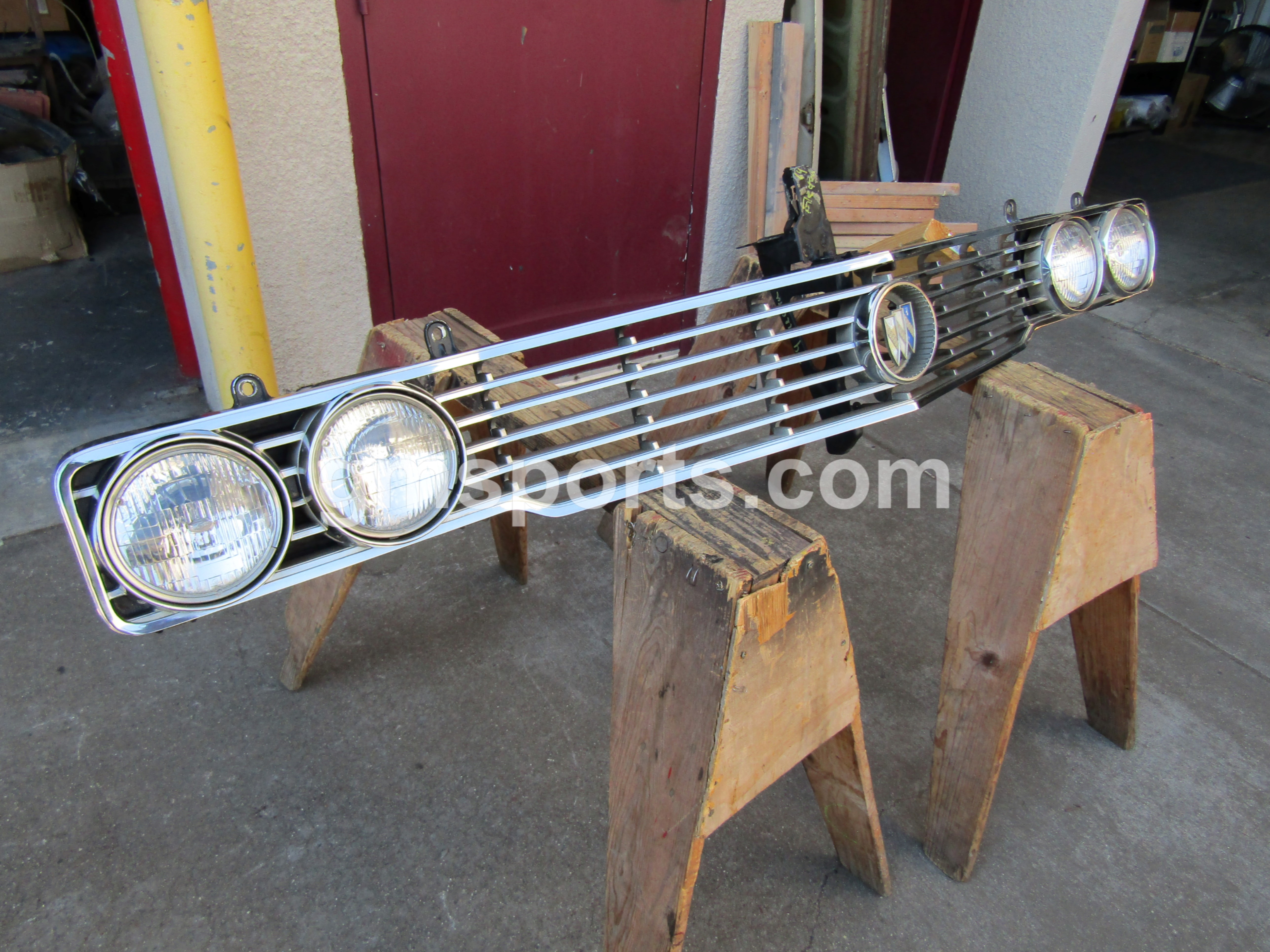 1964, Buick, Wildcat, Grill, Grille, Assembly,