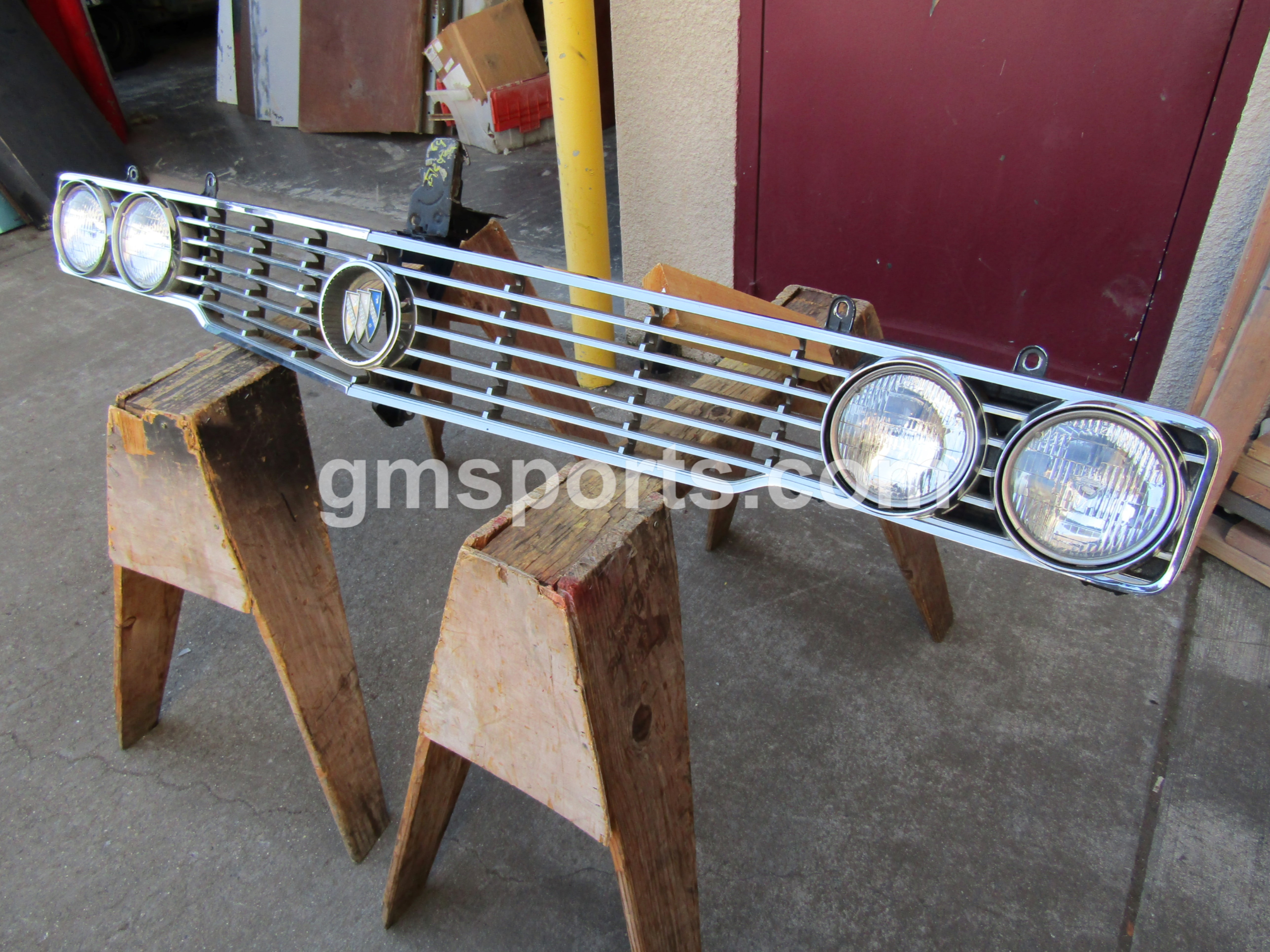 1964, Buick, Wildcat, Grill, Grille, Assembly,