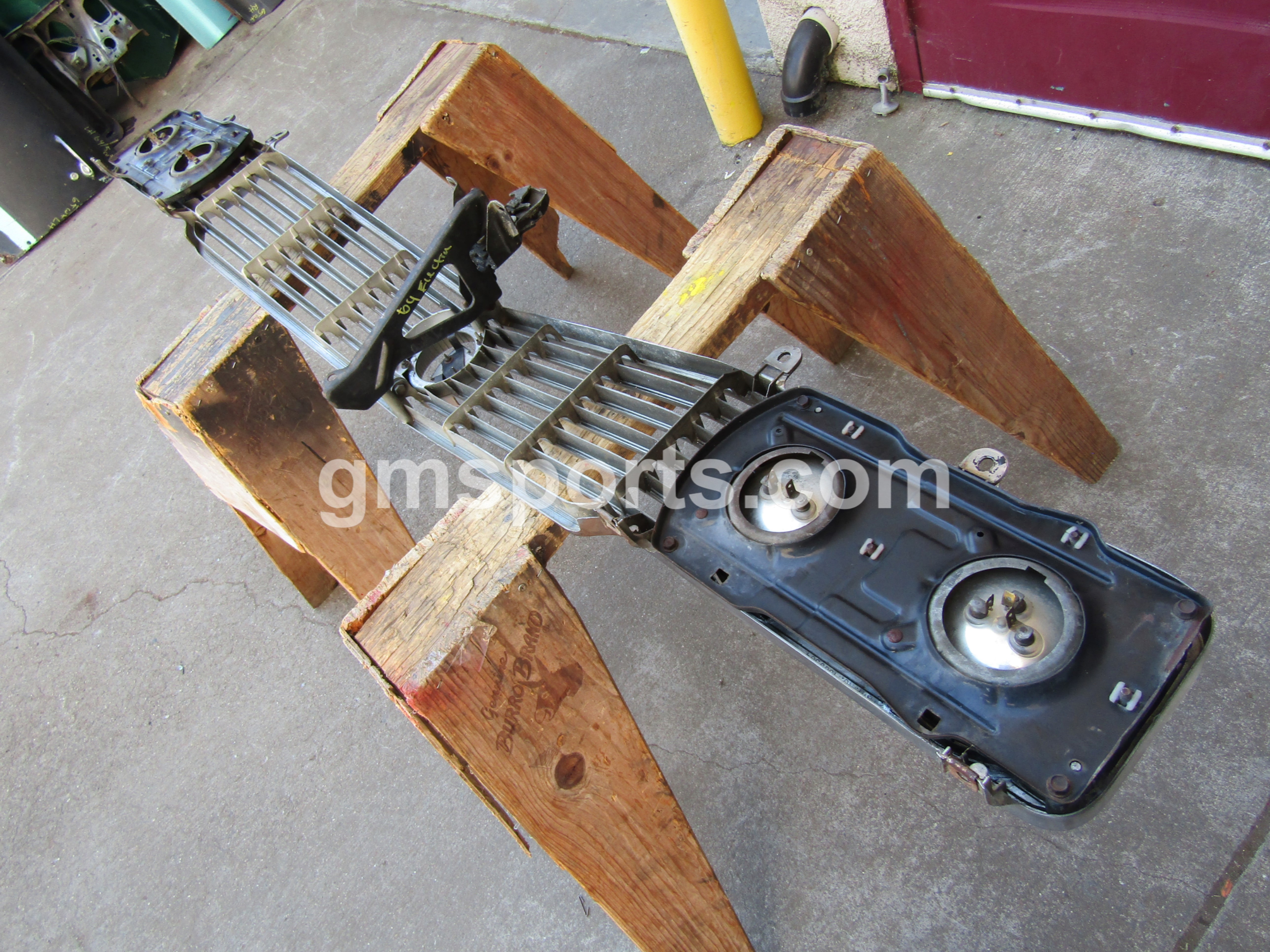 1964, Buick, Wildcat, Grill, Grille, Assembly,
