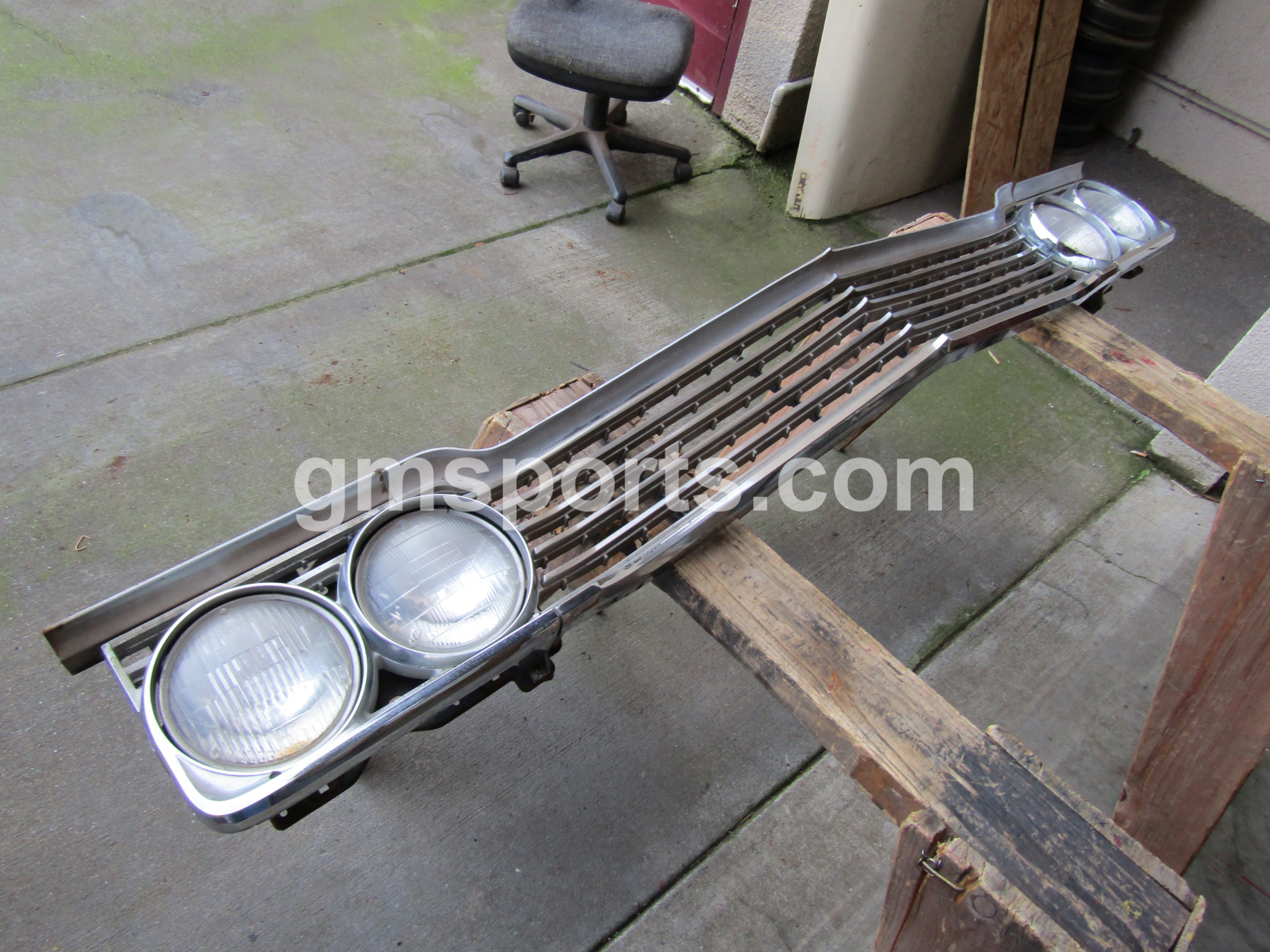 1965, Buick, Skylark, Grill, and, Headlight,head,light, Bezel,right,left,