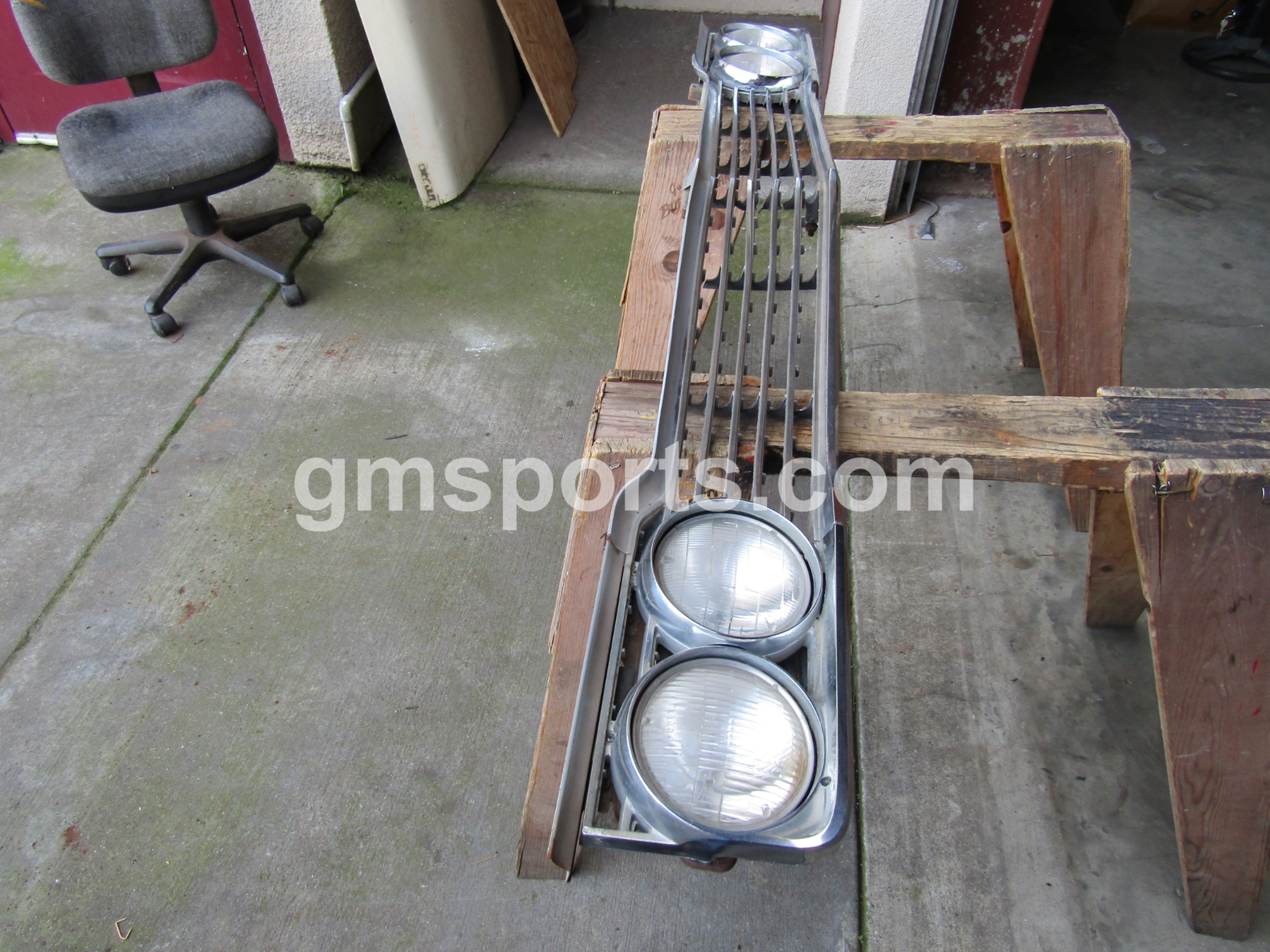 1965, Buick, Skylark, Grill, and, Headlight,head,light, Bezel,right,left,