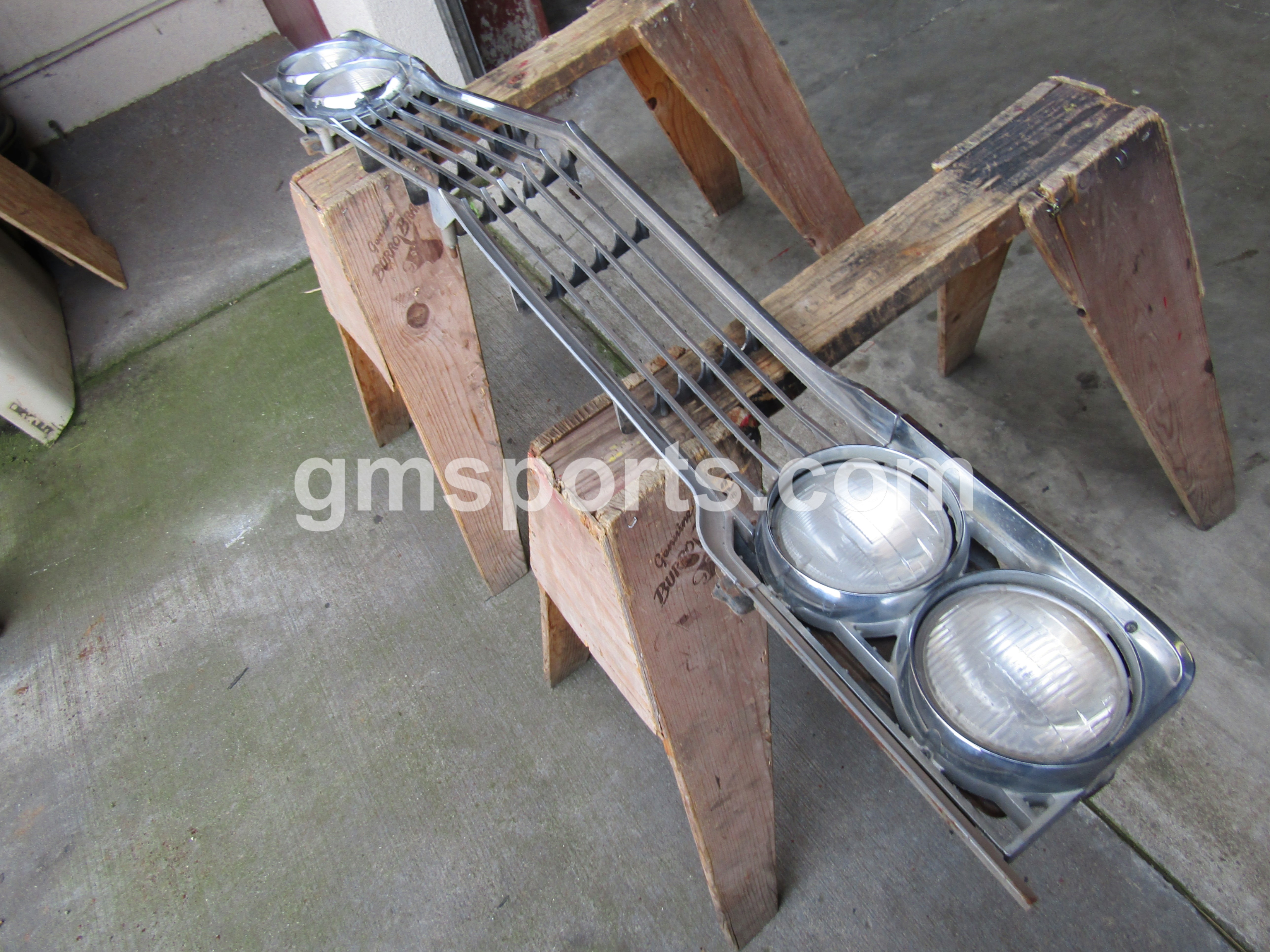 1965, Buick, Skylark, Grill, and, Headlight,head,light, Bezel,right,left,