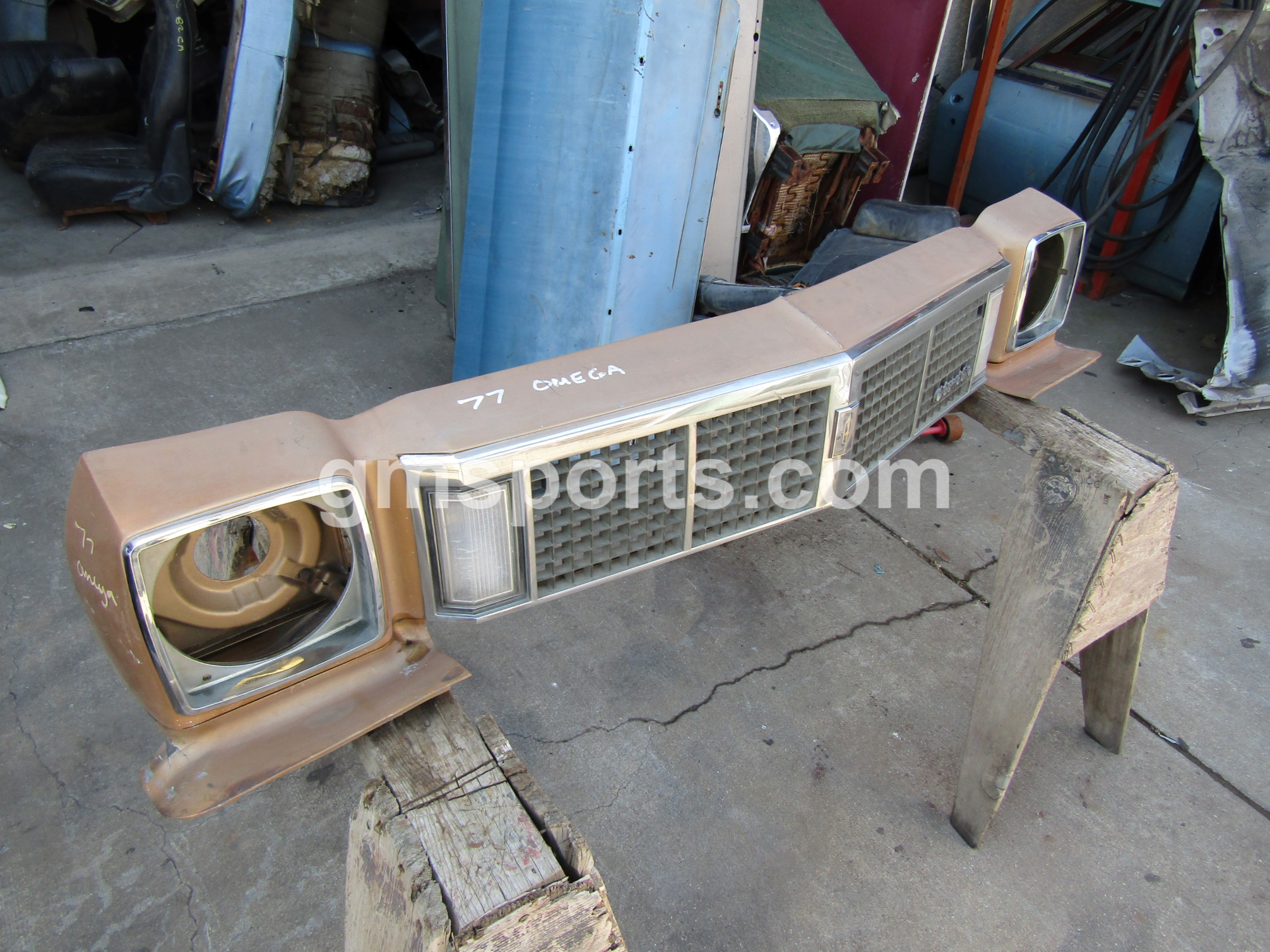 1975,1976,1977,1977, Oldsmobile, Omega, Header, Panel, Assembly,
