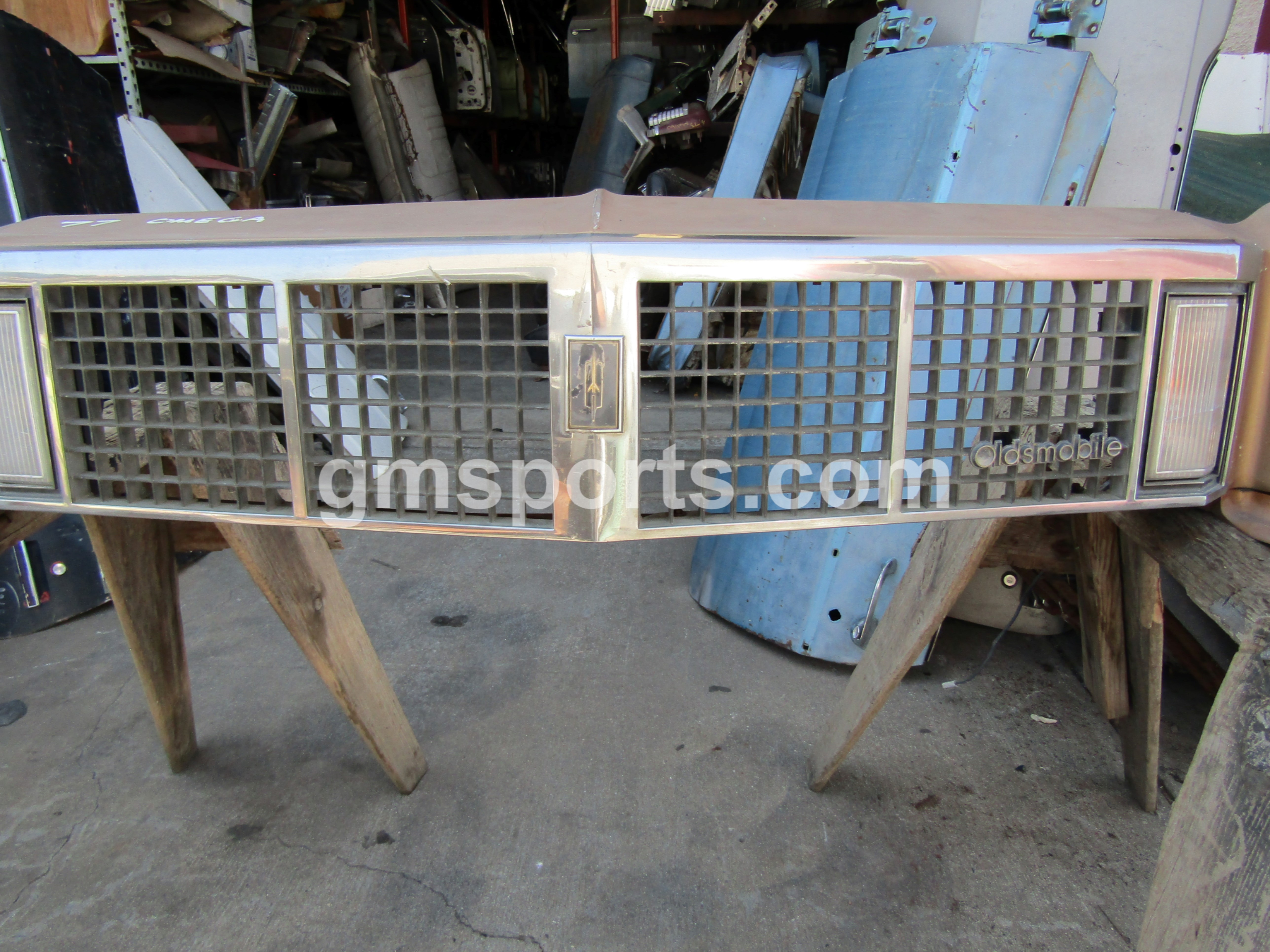 1975,1976,1977,1977, Oldsmobile, Omega, Header, Panel, Assembly,