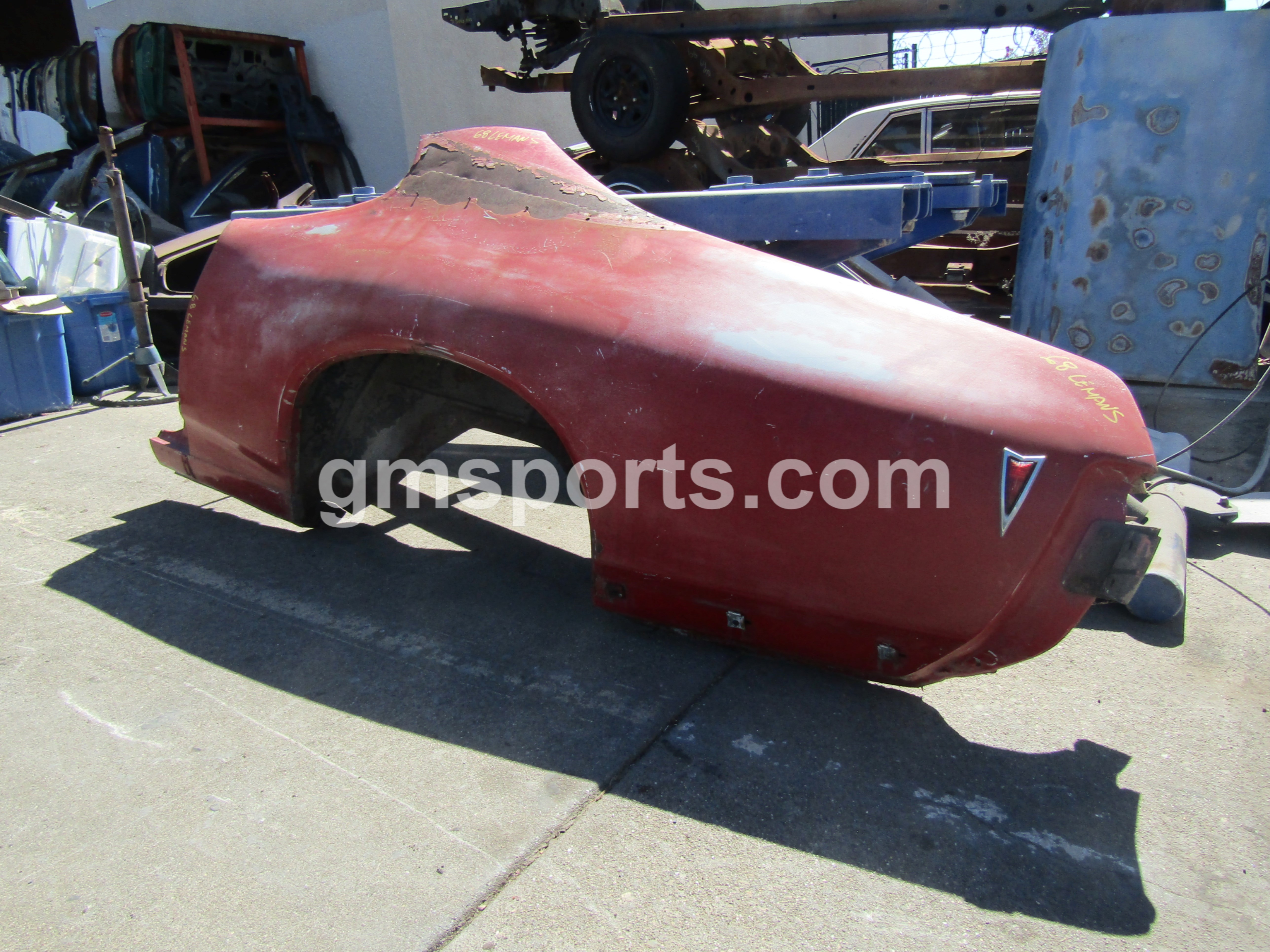 1968, Pontiac, Lemans, Left, Quarter, Panel,